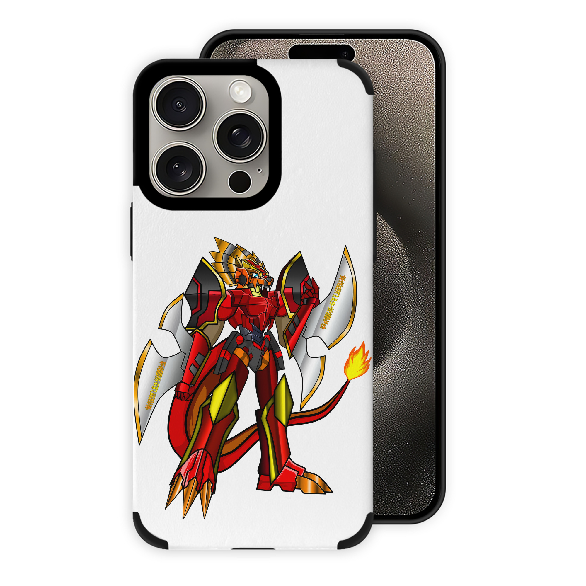 （画像用） Digimon デジタルモンスター/デジモン 【iPhone15ProMax対応】 PUレザー スマホケース 耐衝撃＆黄変防止