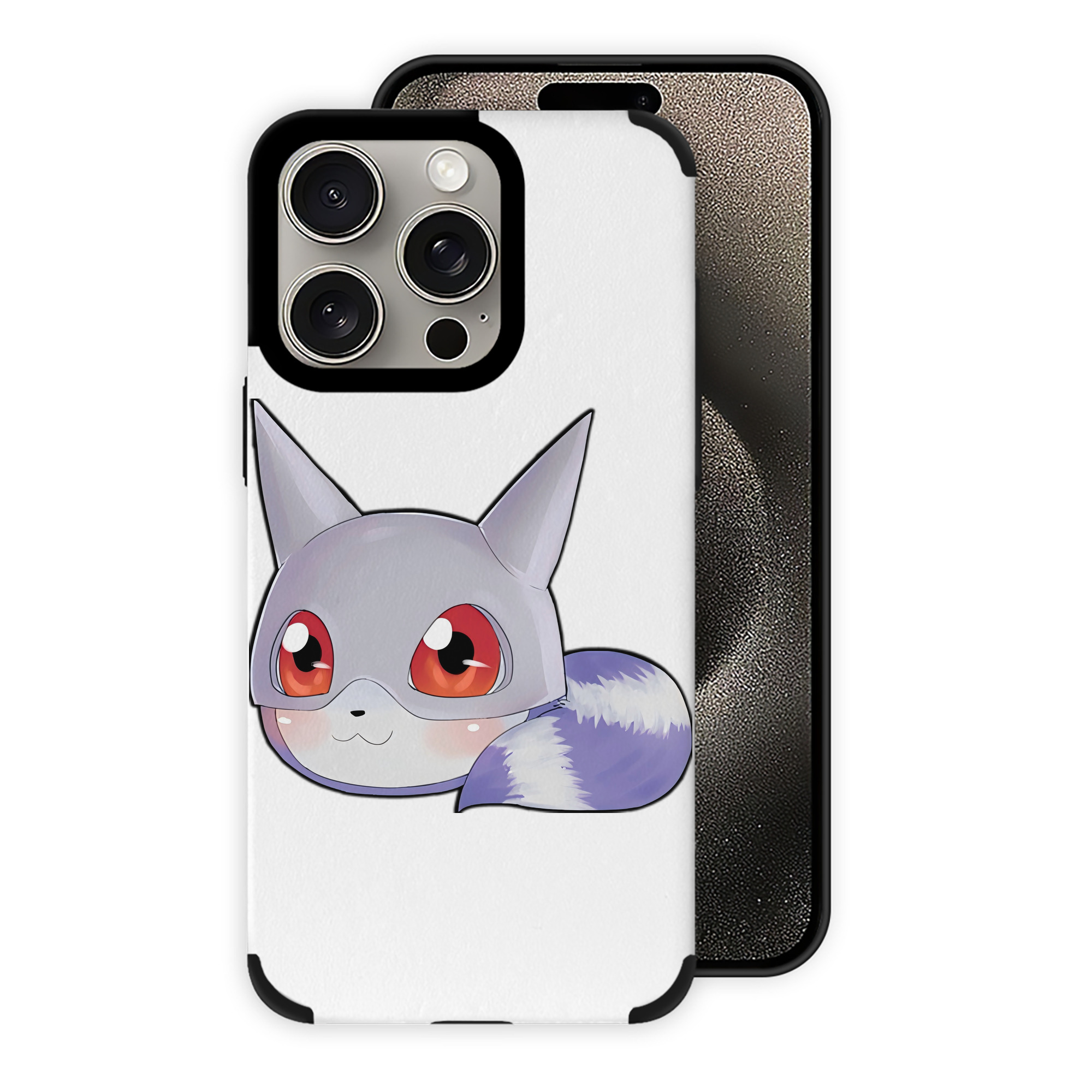 （画像用） Digimon デジタルモンスター/デジモン 【iPhone15ProMax対応】 PUレザー スマホケース 耐衝撃＆黄変防止