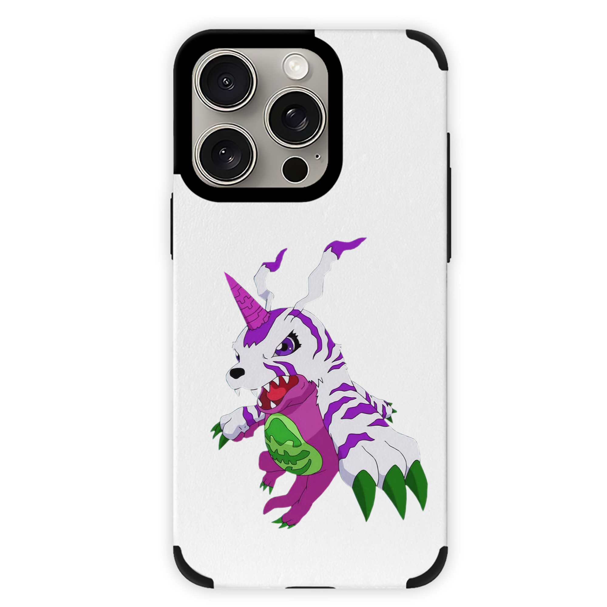 （画像用） Digimon デジタルモンスター/デジモン 【iPhone15ProMax対応】 PUレザー スマホケース 耐衝撃＆黄変防止
