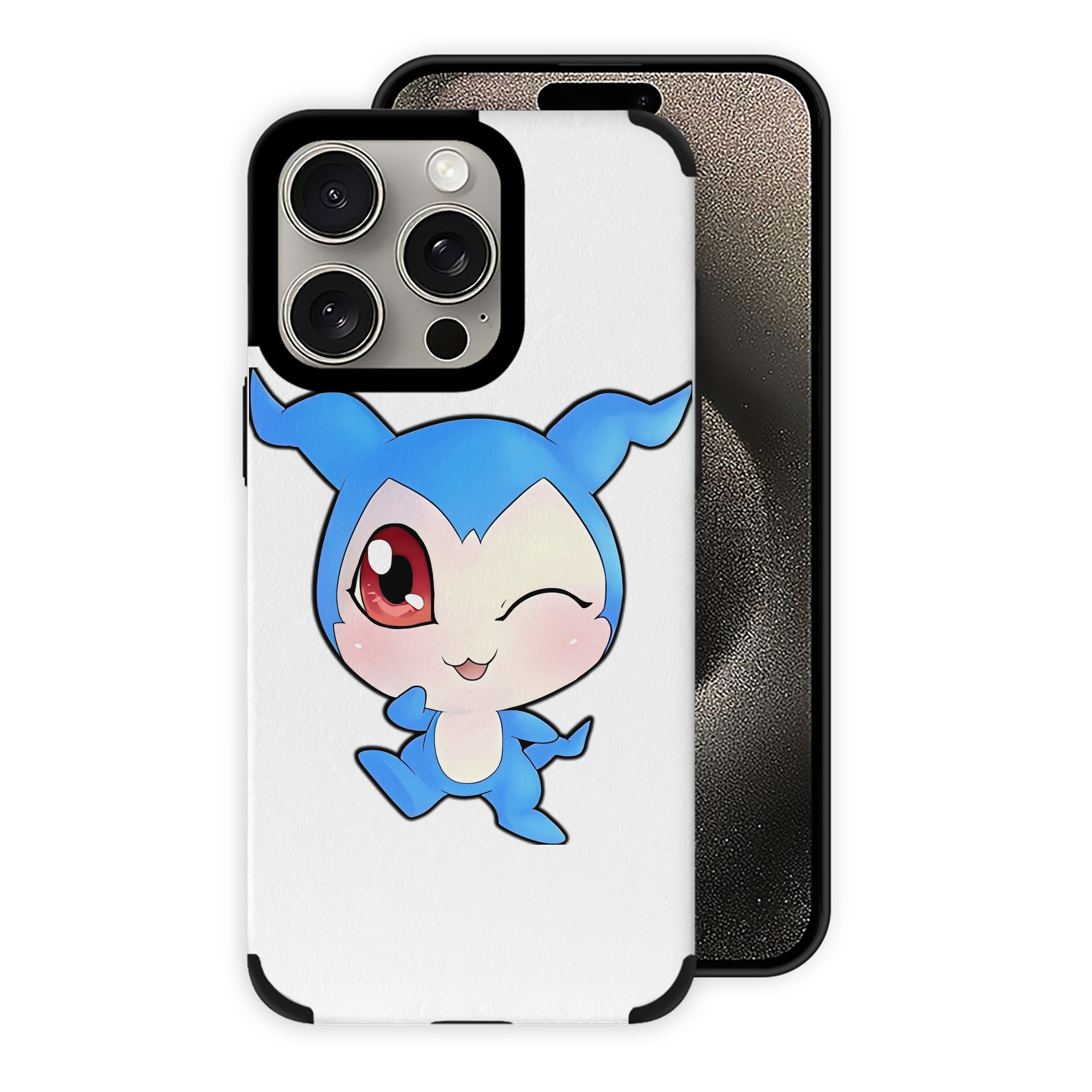 （画像用） Digimon デジタルモンスター/デジモン 【iPhone15ProMax対応】 PUレザー スマホケース 耐衝撃＆黄変防止
