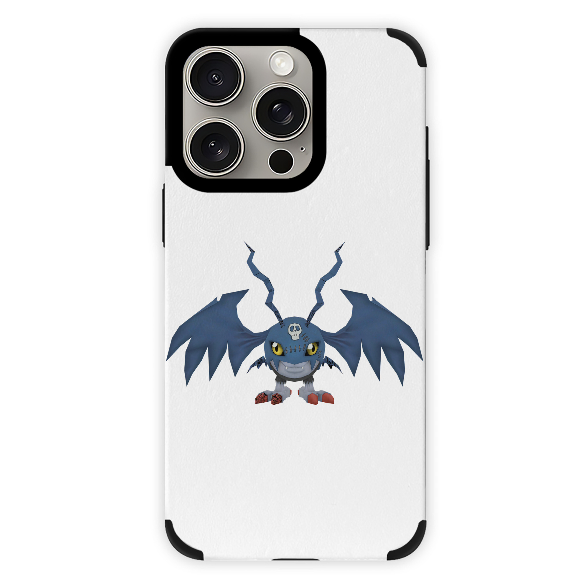 （画像用） Digimon デジタルモンスター/デジモン 【iPhone15ProMax対応】 PUレザー スマホケース 耐衝撃＆黄変防止