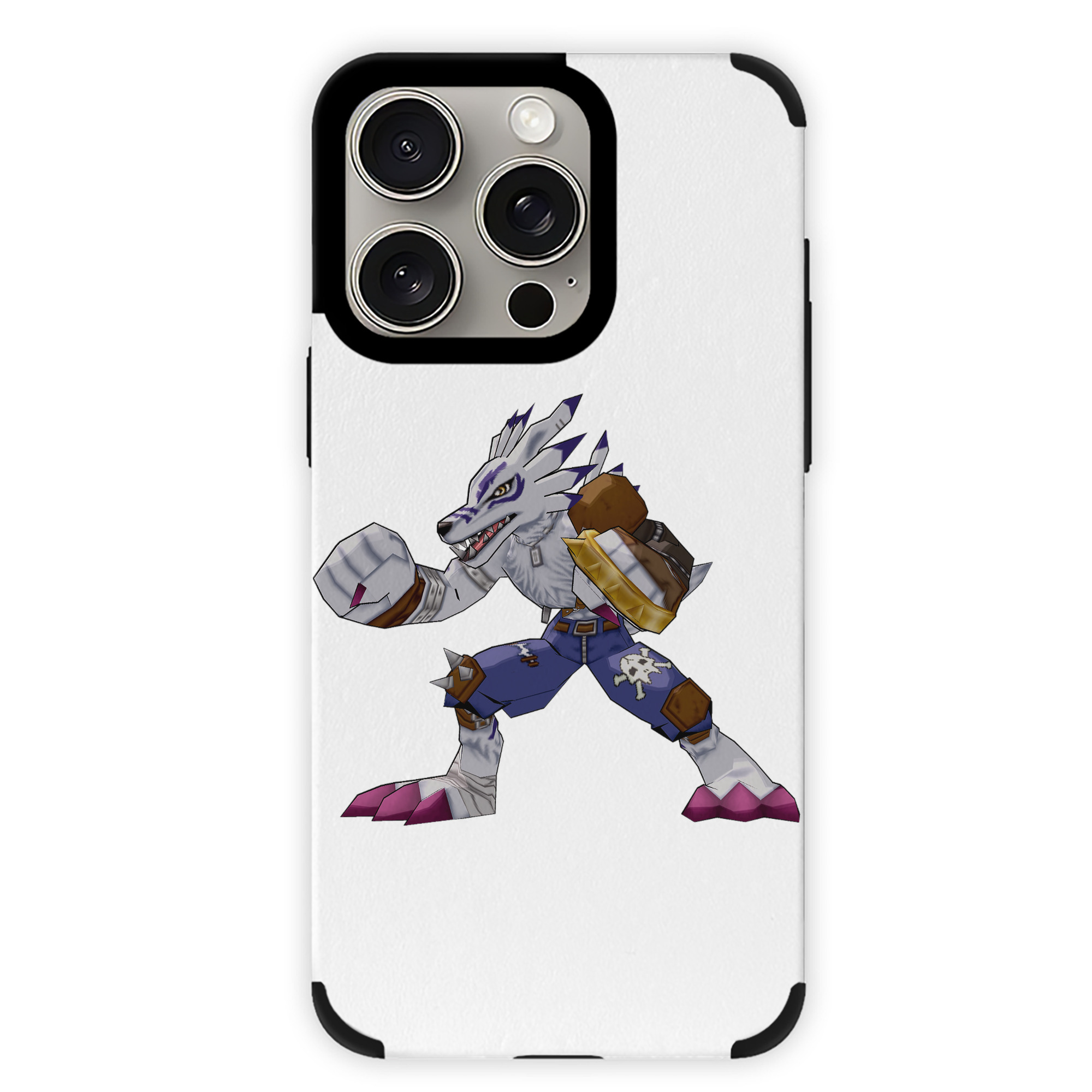 （画像用） Digimon デジタルモンスター/デジモン 【iPhone15ProMax対応】 PUレザー スマホケース 耐衝撃＆黄変防止