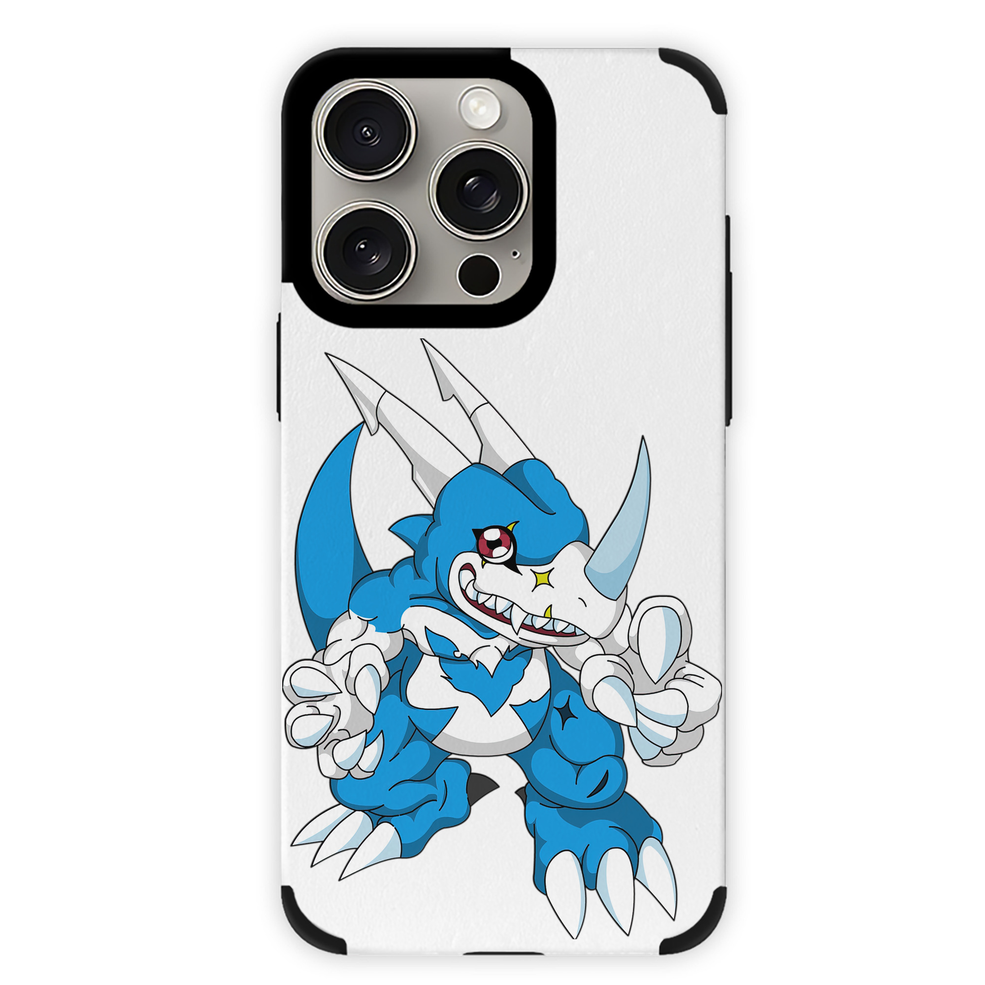 （画像用） Digimon デジタルモンスター/デジモン 【iPhone15ProMax対応】 PUレザー スマホケース 耐衝撃＆黄変防止