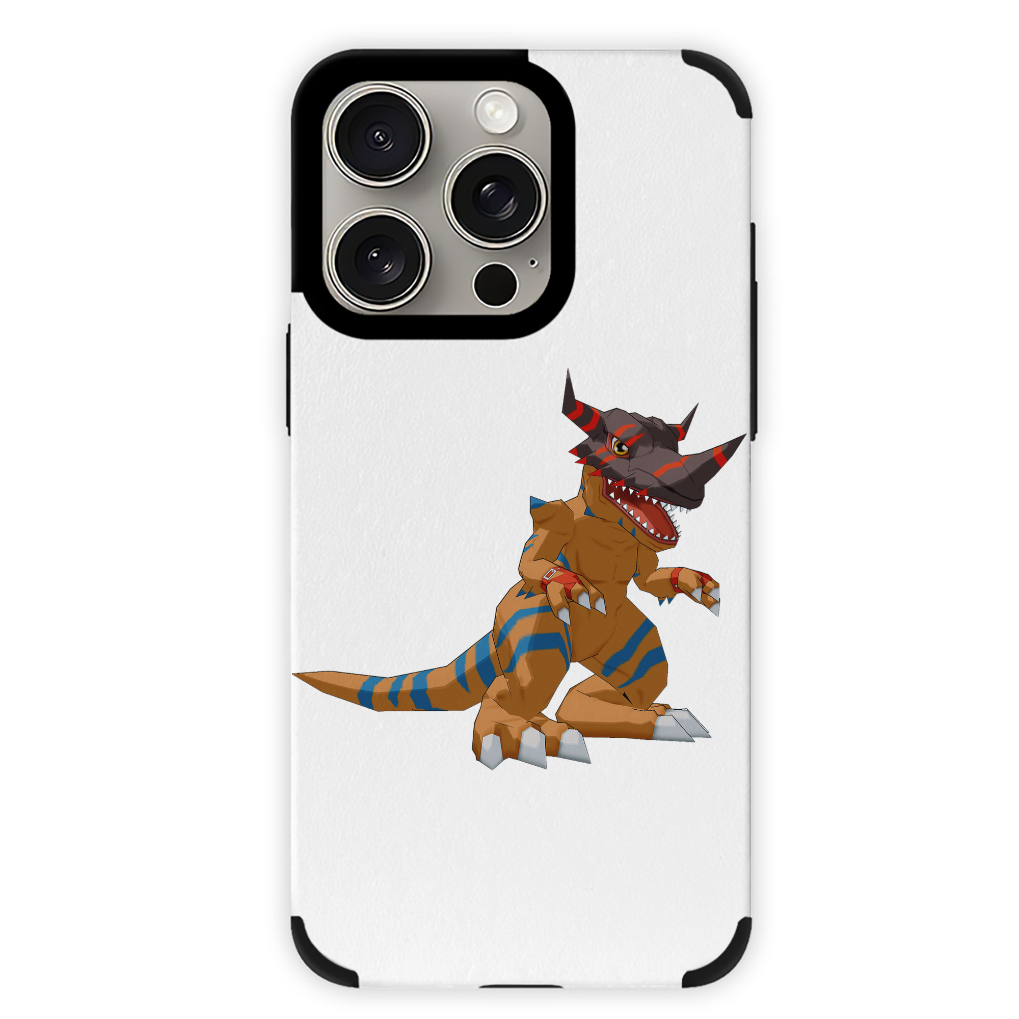 （画像用） Digimon デジタルモンスター/デジモン 【iPhone15ProMax対応】 PUレザー スマホケース 耐衝撃＆黄変防止