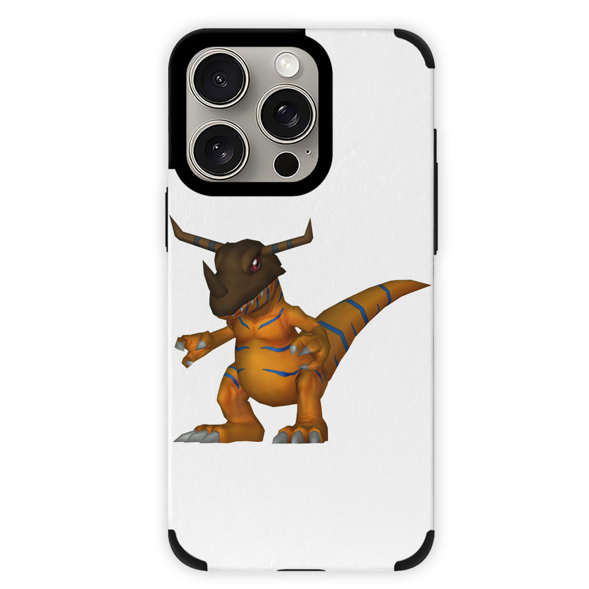 （画像用） Digimon デジタルモンスター/デジモン 【iPhone15ProMax対応】 PUレザー スマホケース 耐衝撃＆黄変防止