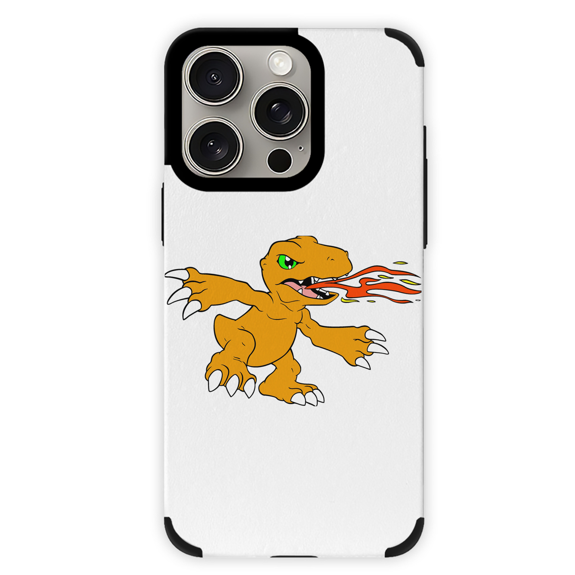 （画像用） Digimon デジタルモンスター/デジモン 【iPhone15ProMax対応】 PUレザー スマホケース 耐衝撃＆黄変防止