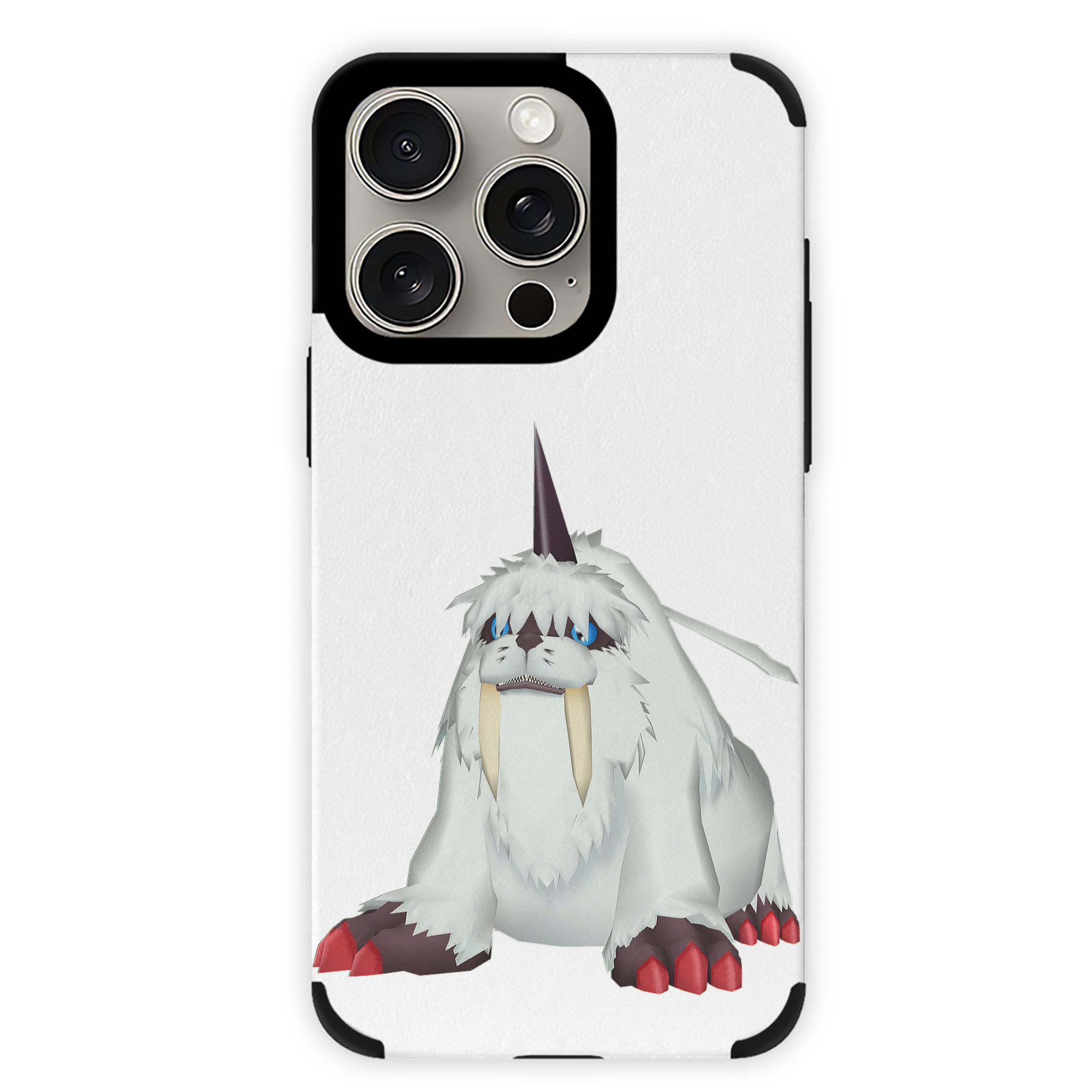 （画像用） Digimon デジタルモンスター/デジモン 【iPhone15ProMax対応】 PUレザー スマホケース 耐衝撃＆黄変防止
