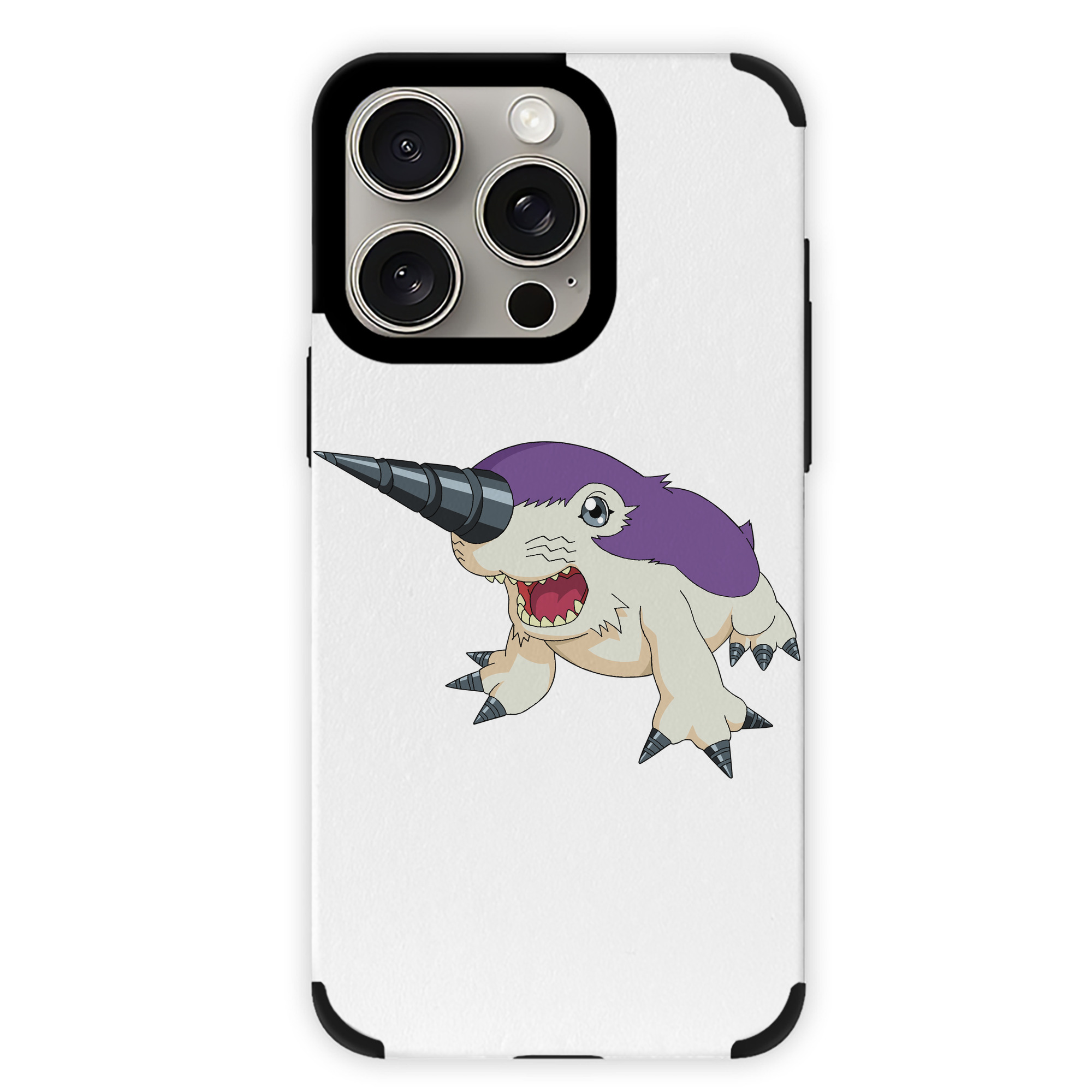 （画像用） Digimon デジタルモンスター/デジモン 【iPhone15ProMax対応】 PUレザー スマホケース 耐衝撃＆黄変防止