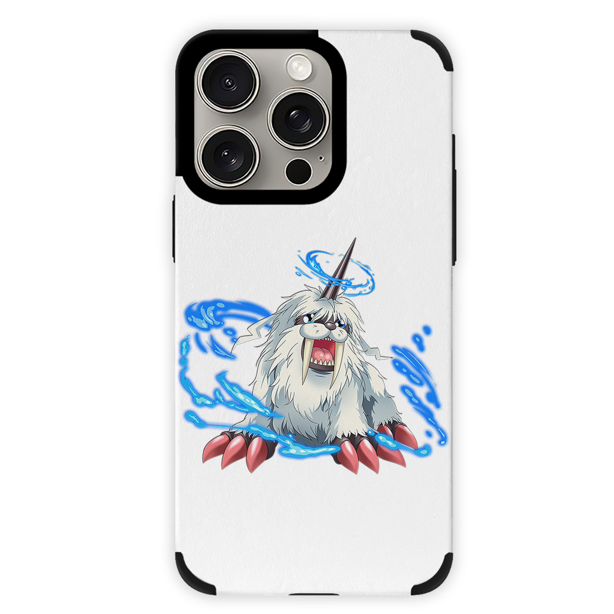 （画像用） Digimon デジタルモンスター/デジモン 【iPhone15ProMax対応】 PUレザー スマホケース 耐衝撃＆黄変防止