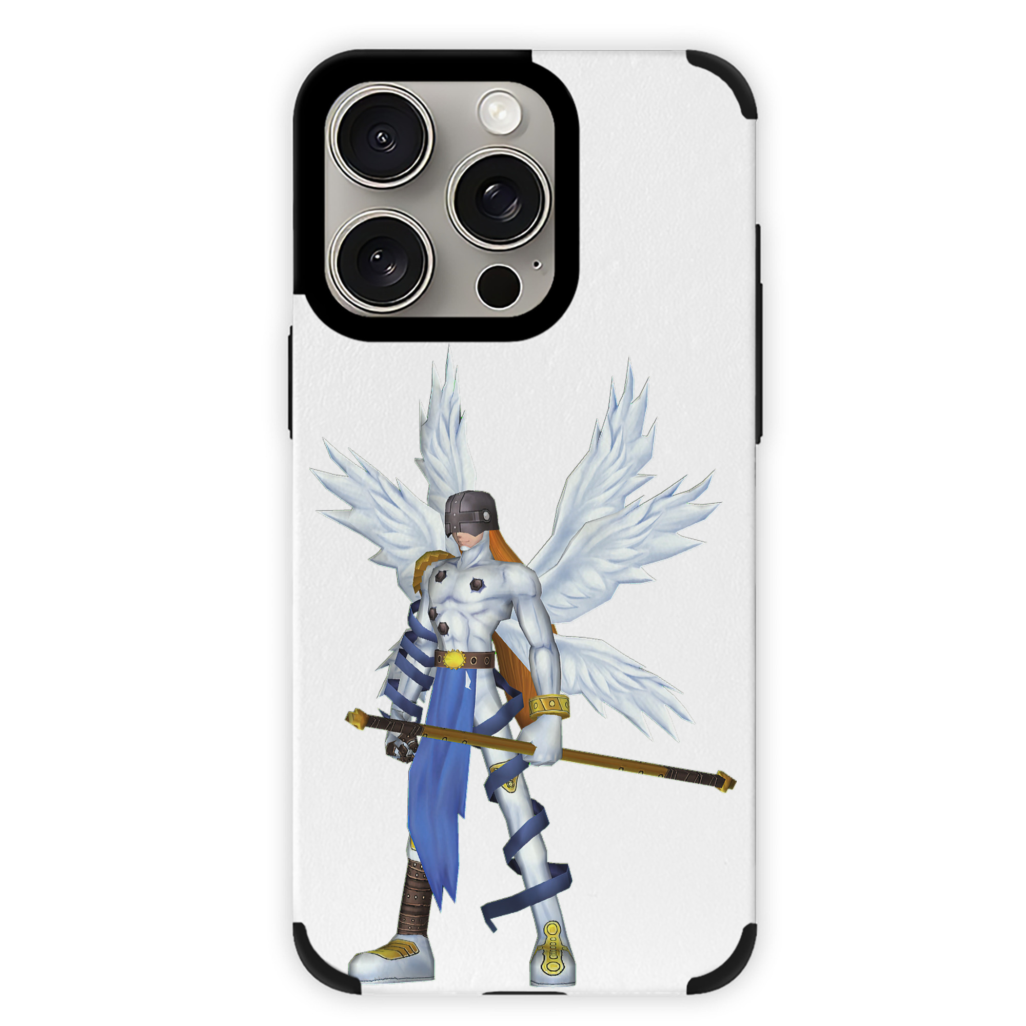 （画像用） Digimon デジタルモンスター/デジモン 【iPhone15ProMax対応】 PUレザー スマホケース 耐衝撃＆黄変防止