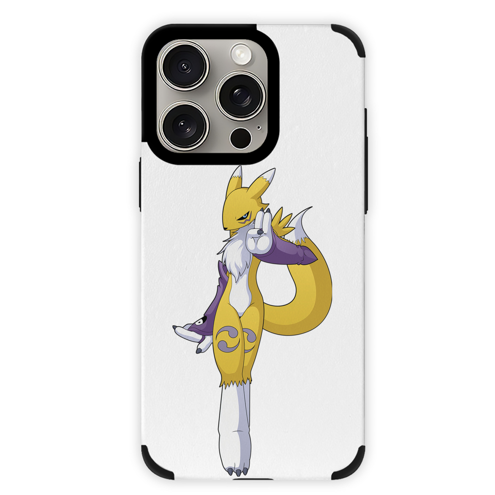 （画像用） Digimon デジタルモンスター/デジモン 【iPhone15ProMax対応】 PUレザー スマホケース 耐衝撃＆黄変防止
