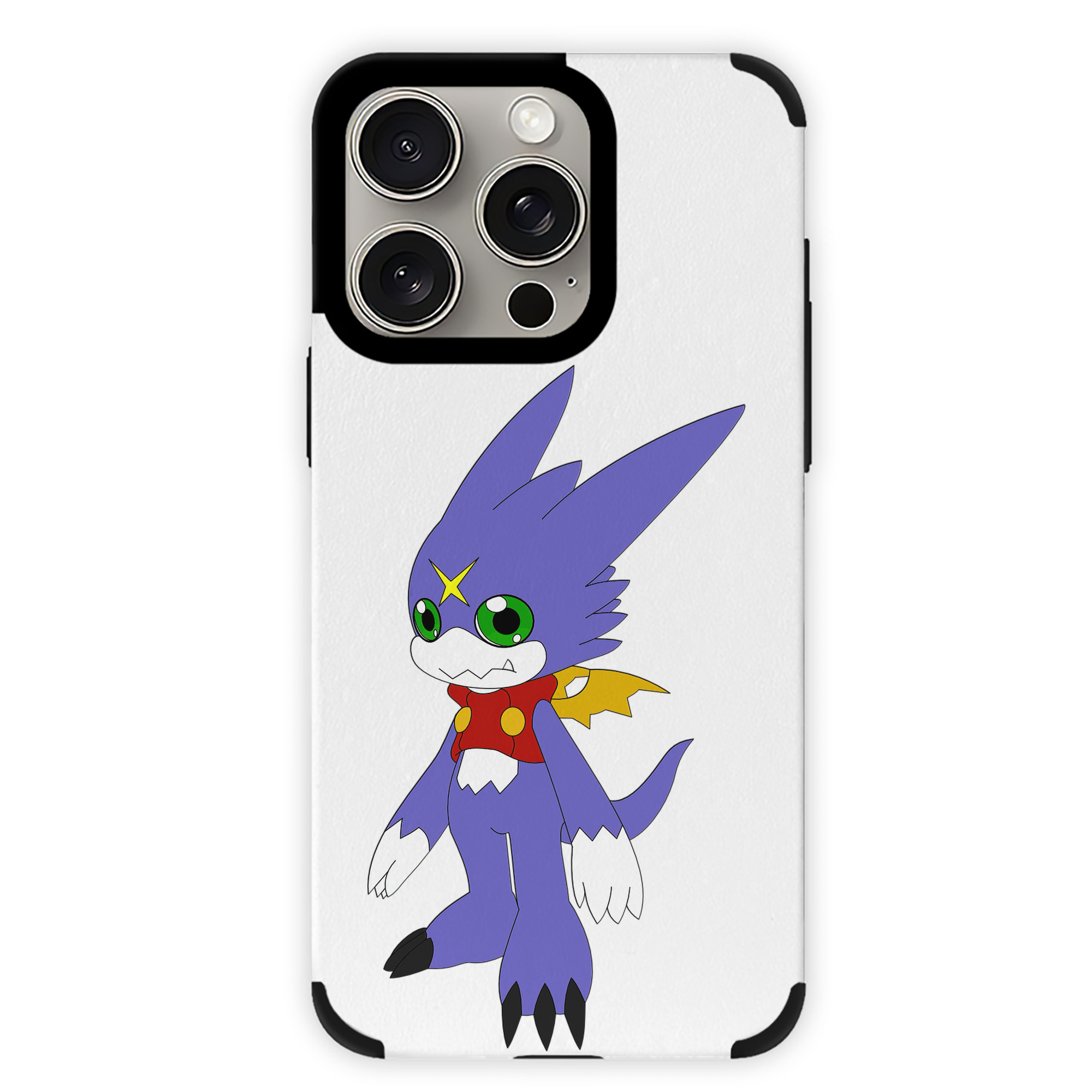 （画像用） Digimon デジタルモンスター/デジモン 【iPhone15ProMax対応】 PUレザー スマホケース 耐衝撃＆黄変防止