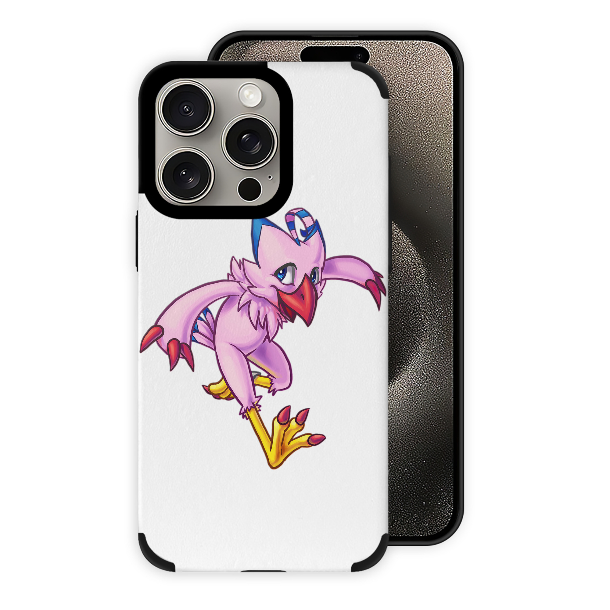 （画像用） Digimon デジタルモンスター/デジモン 【iPhone15ProMax対応】 PUレザー スマホケース 耐衝撃＆黄変防止
