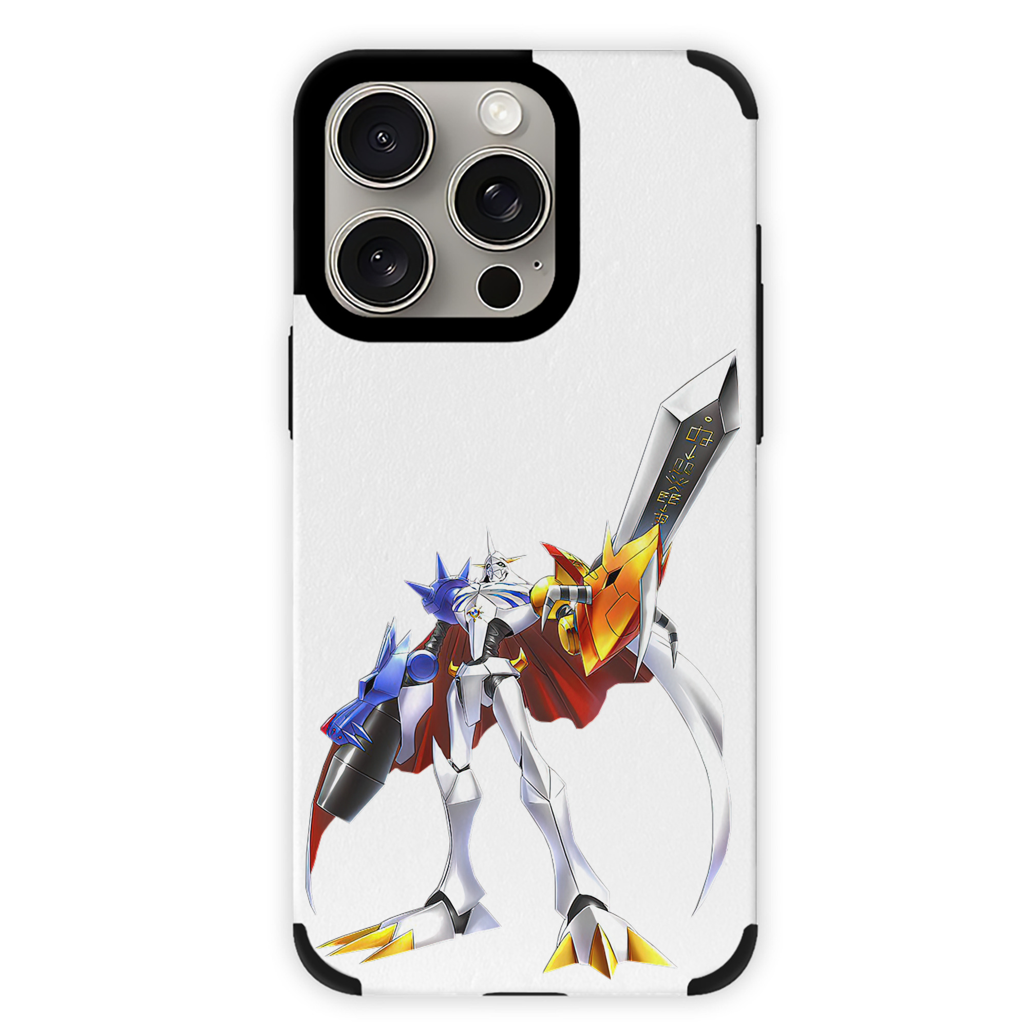 （画像用） Digimon デジタルモンスター/デジモン 【iPhone15ProMax対応】 PUレザー スマホケース 耐衝撃＆黄変防止