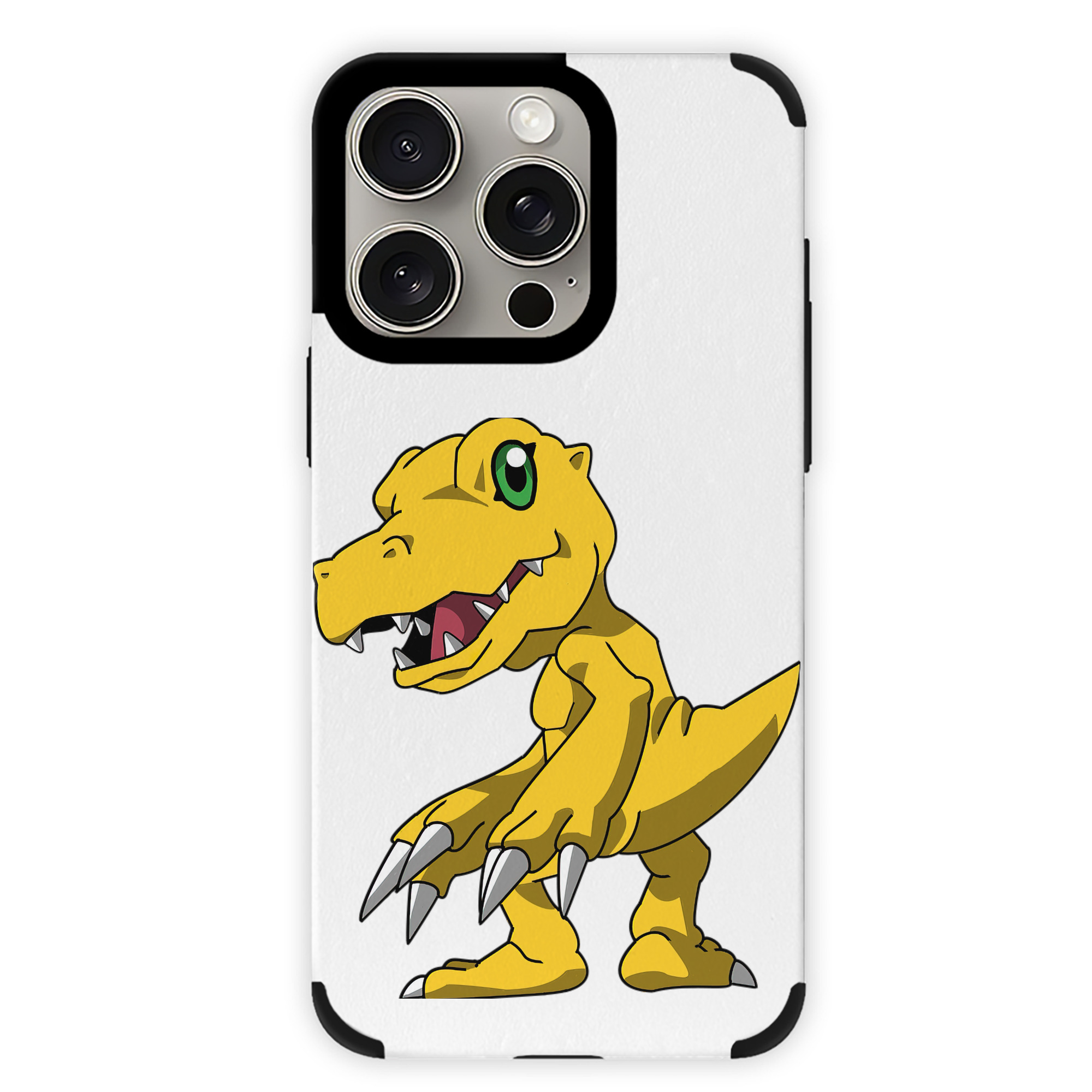 （画像用） Digimon デジタルモンスター/デジモン 【iPhone15ProMax対応】 PUレザー スマホケース 耐衝撃＆黄変防止
