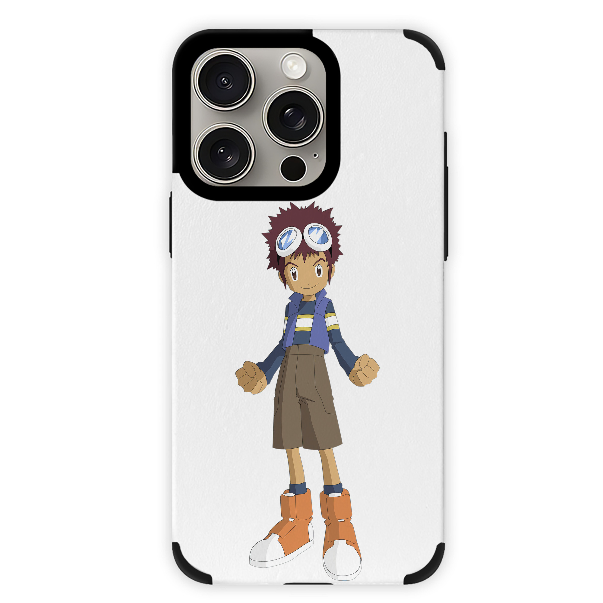 （画像用） Digimon デジタルモンスター/デジモン 【iPhone15ProMax対応】 PUレザー スマホケース 耐衝撃＆黄変防止