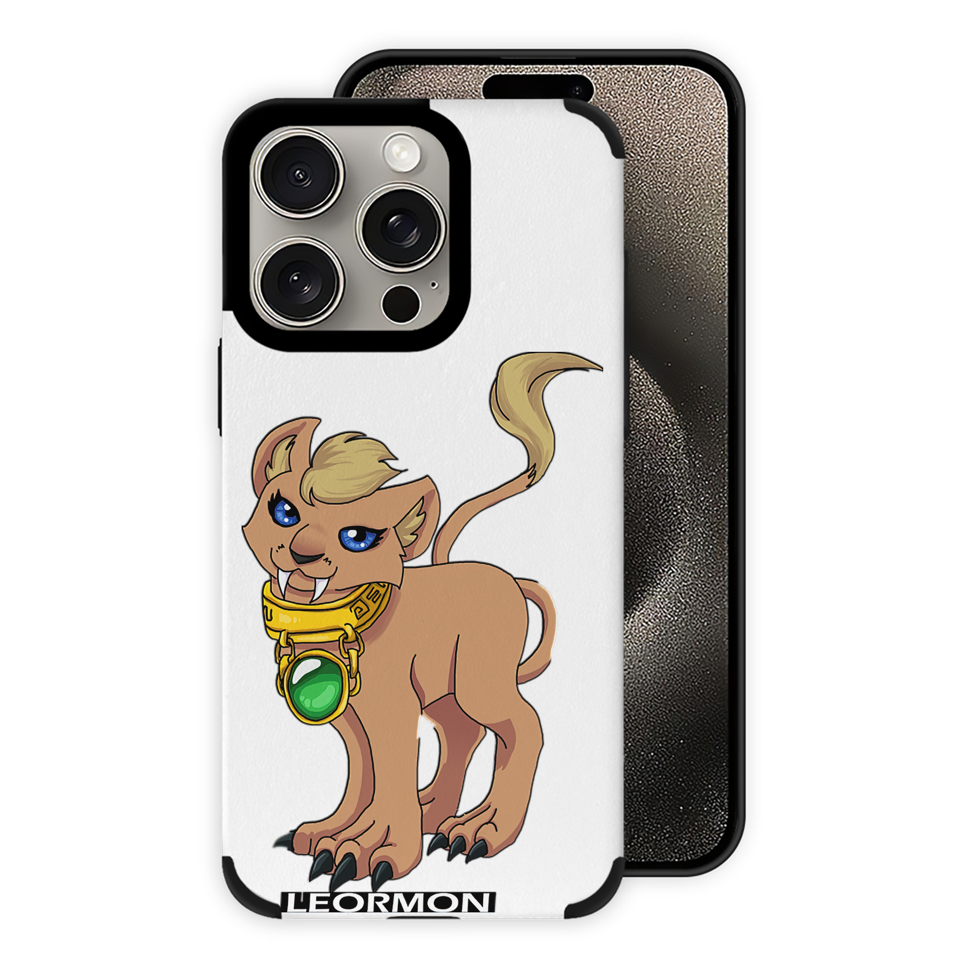 （画像用） Digimon デジタルモンスター/デジモン 【iPhone15ProMax対応】 PUレザー スマホケース 耐衝撃＆黄変防止