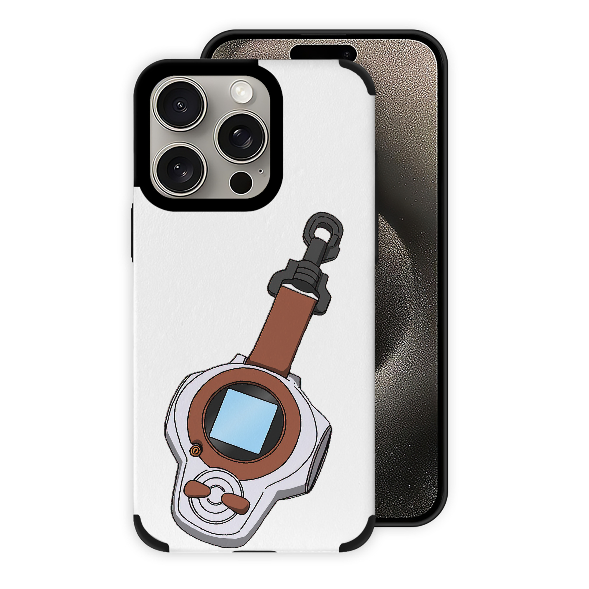 （画像用） Digimon デジタルモンスター/デジモン 【iPhone15ProMax対応】 PUレザー スマホケース 耐衝撃＆黄変防止