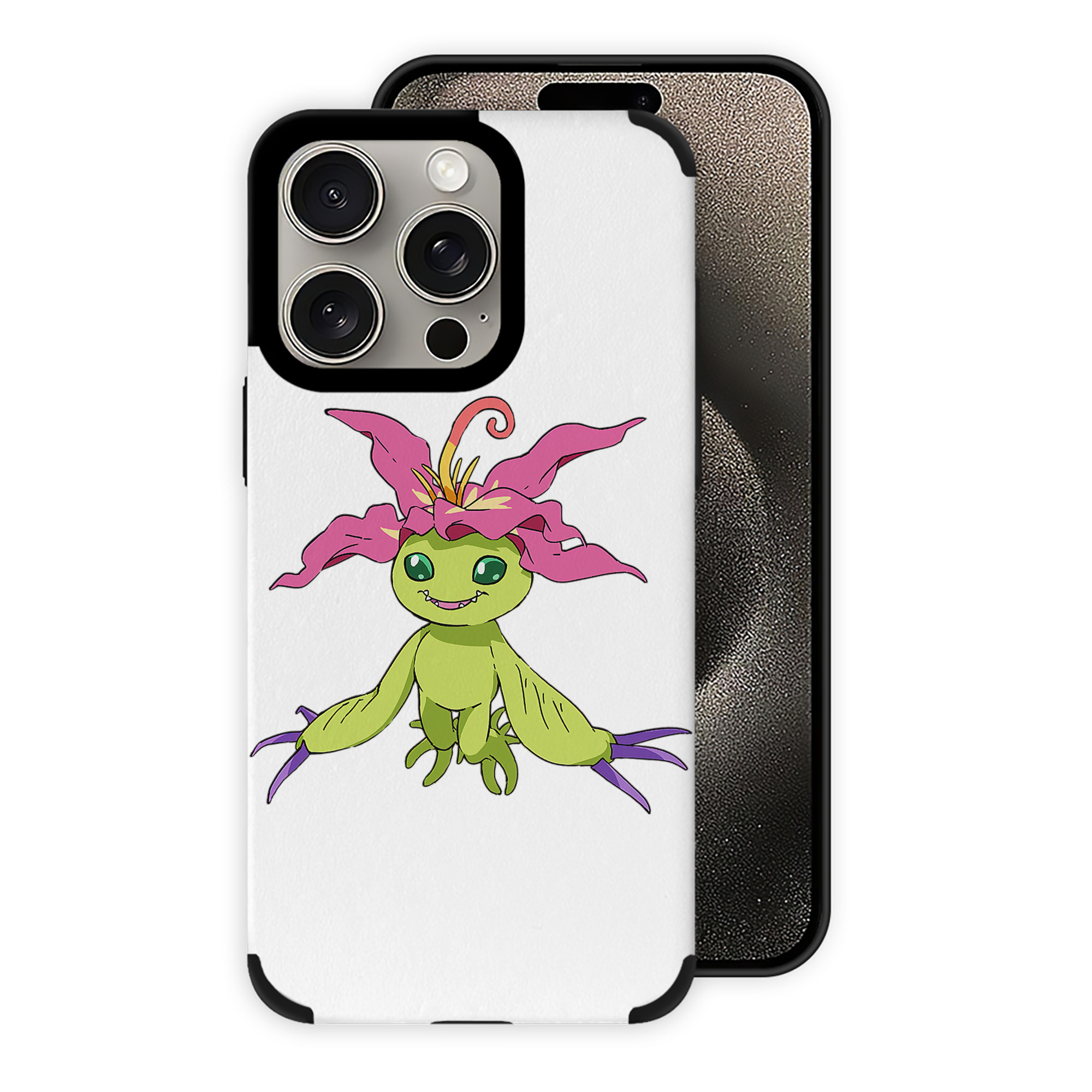 （画像用） Digimon デジタルモンスター/デジモン 【iPhone15ProMax対応】 PUレザー スマホケース 耐衝撃＆黄変防止