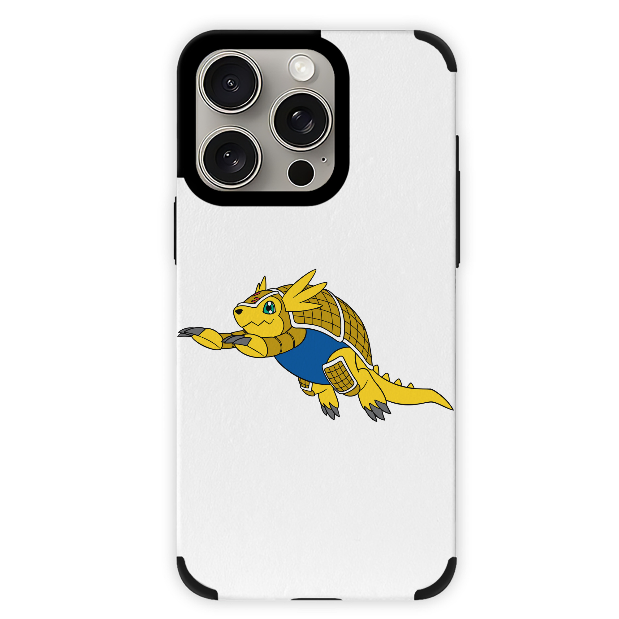 （画像用） Digimon デジタルモンスター/デジモン 【iPhone15ProMax対応】 PUレザー スマホケース 耐衝撃＆黄変防止