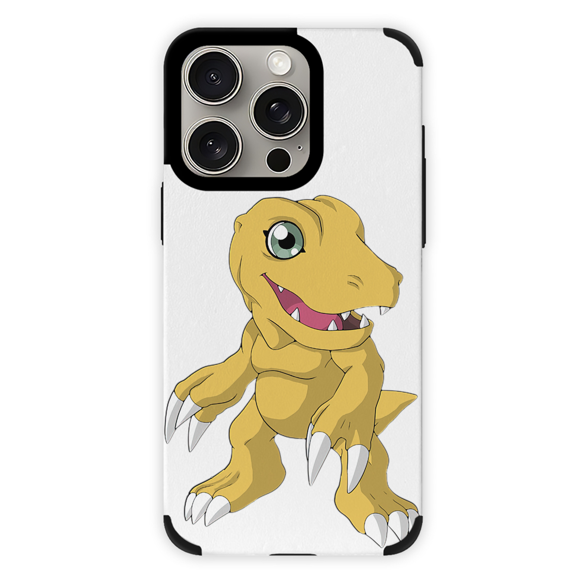 （画像用） Digimon デジタルモンスター/デジモン 【iPhone15ProMax対応】 PUレザー スマホケース 耐衝撃＆黄変防止