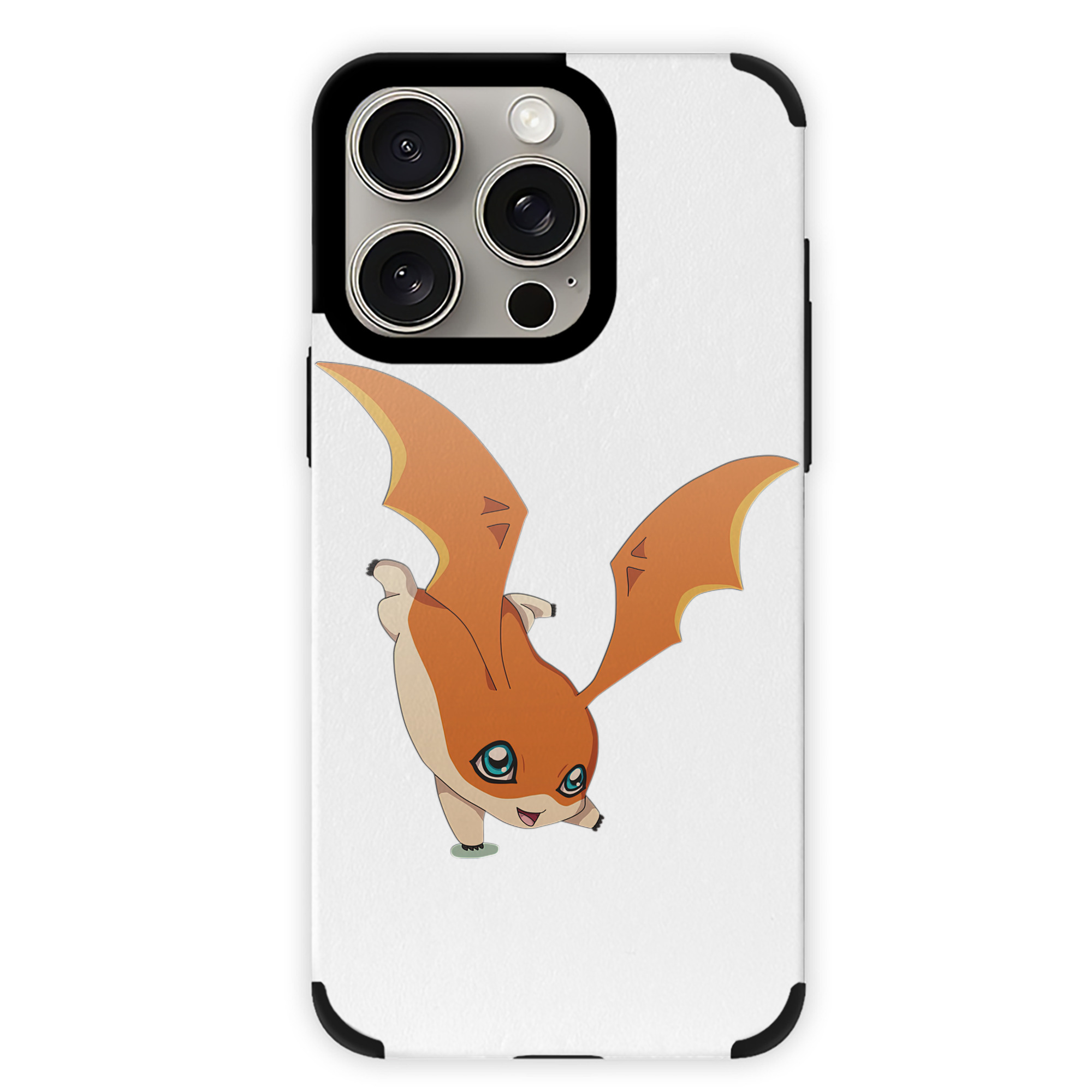 （画像用） Digimon デジタルモンスター/デジモン 【iPhone15ProMax対応】 PUレザー スマホケース 耐衝撃＆黄変防止