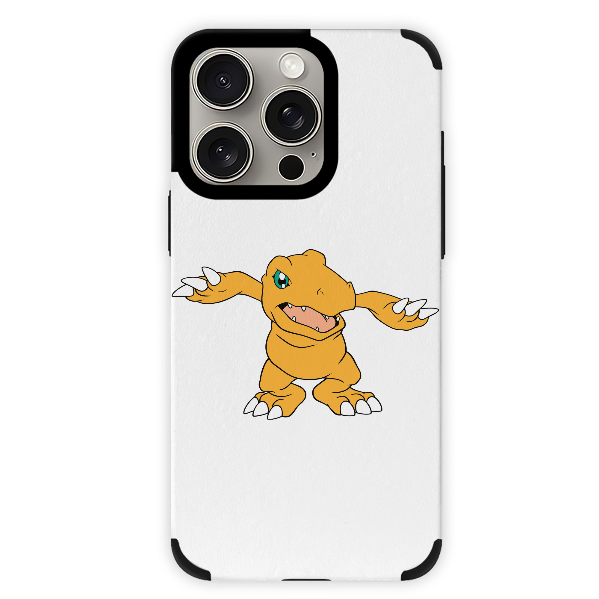 （画像用） Digimon デジタルモンスター/デジモン 【iPhone15ProMax対応】 PUレザー スマホケース 耐衝撃＆黄変防止