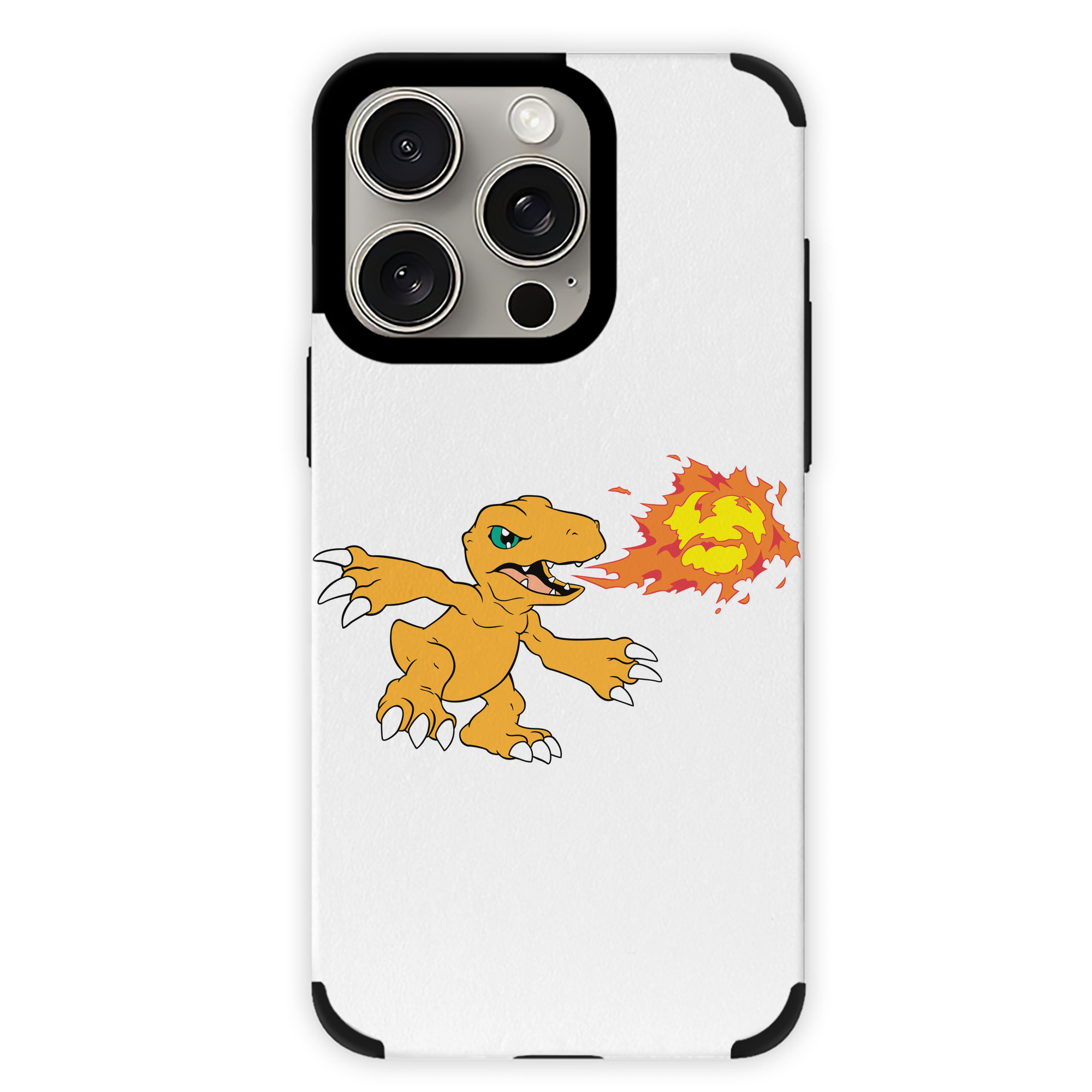 （画像用） Digimon デジタルモンスター/デジモン 【iPhone15ProMax対応】 PUレザー スマホケース 耐衝撃＆黄変防止