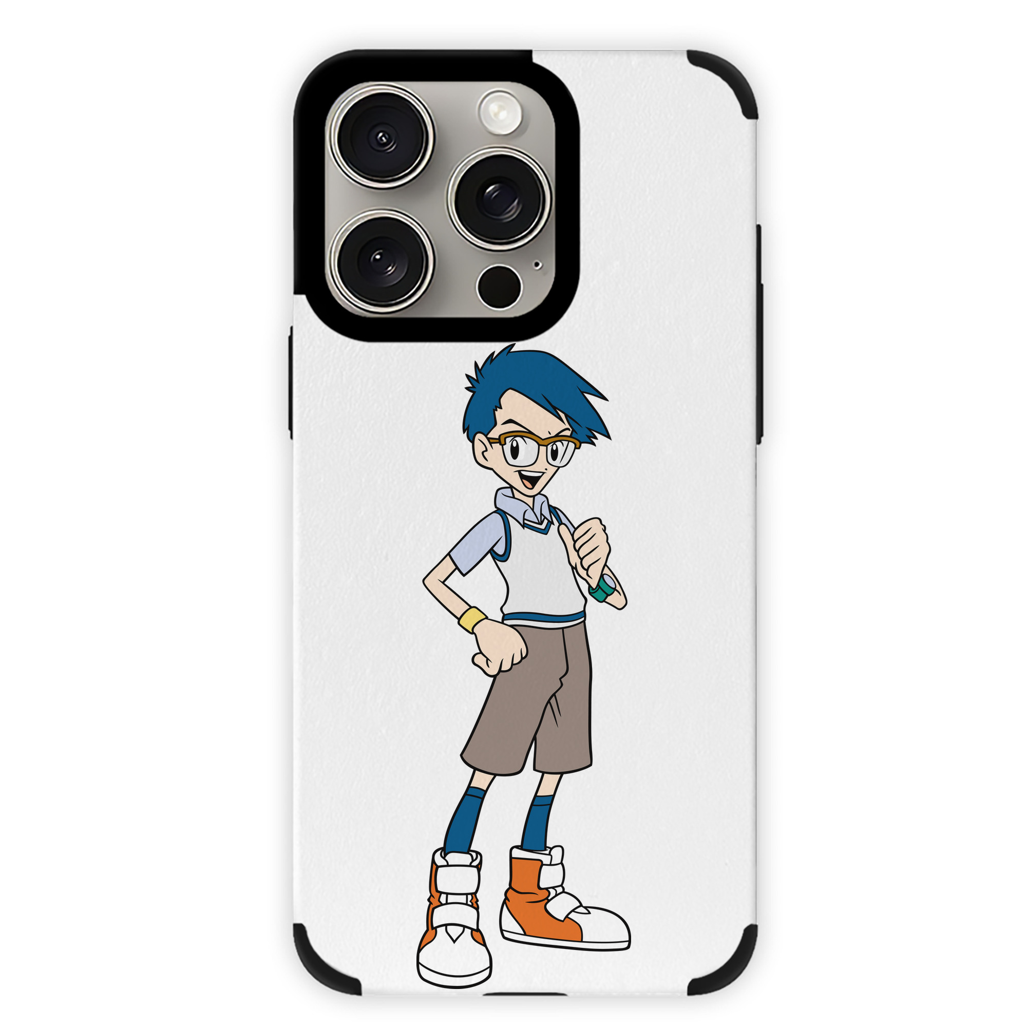 （画像用） Digimon デジタルモンスター/デジモン 【iPhone15ProMax対応】 PUレザー スマホケース 耐衝撃＆黄変防止