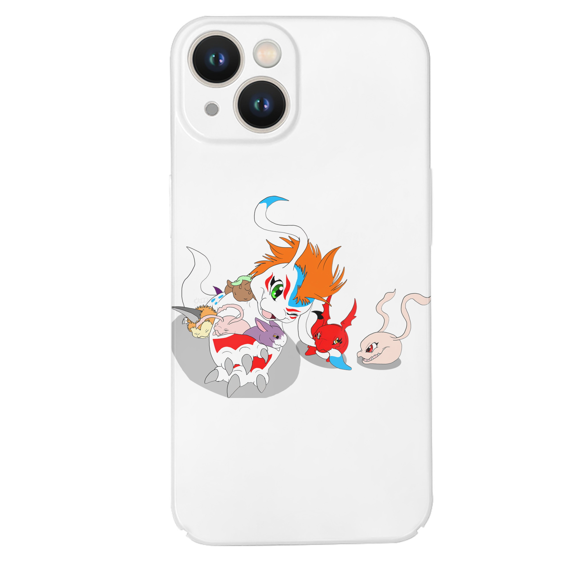 （画像用） Digimon デジタルモンスター/デジモン 【iPhone 14シリーズ対応】ハードケース
