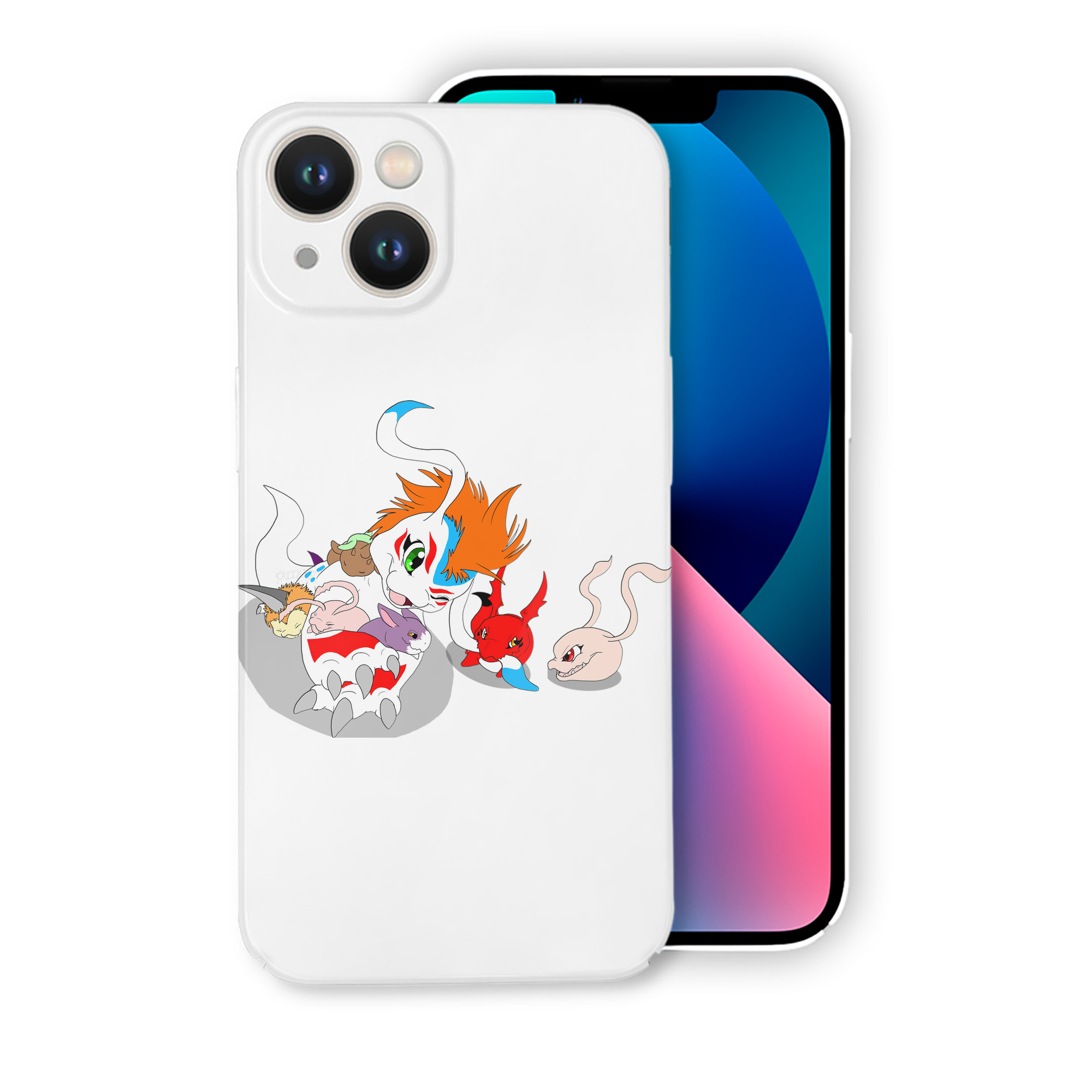 （画像用） Digimon デジタルモンスター/デジモン 【iPhone 14シリーズ対応】ハードケース