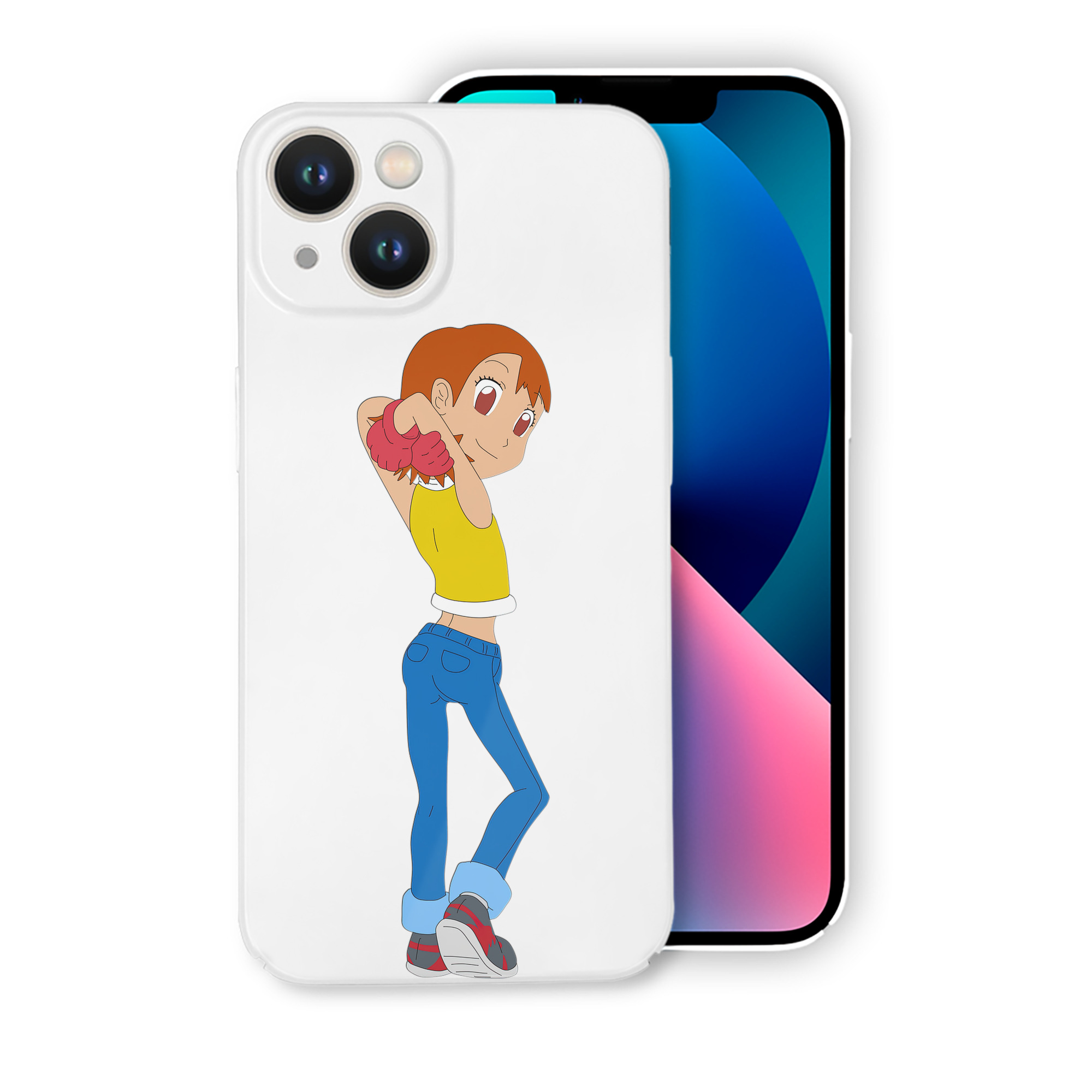 （画像用） Digimon デジタルモンスター/デジモン 【iPhone 14シリーズ対応】ハードケース