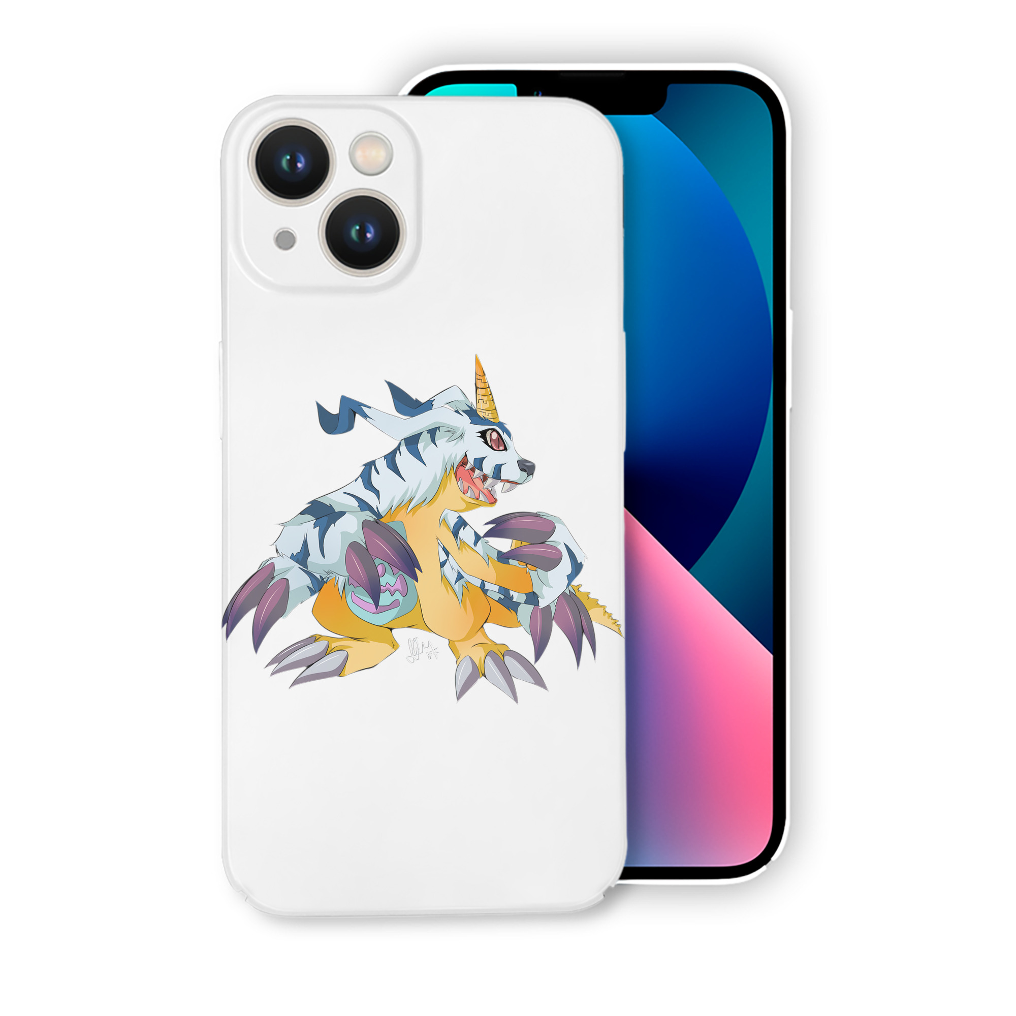 （画像用） Digimon デジタルモンスター/デジモン 【iPhone 14シリーズ対応】ハードケース