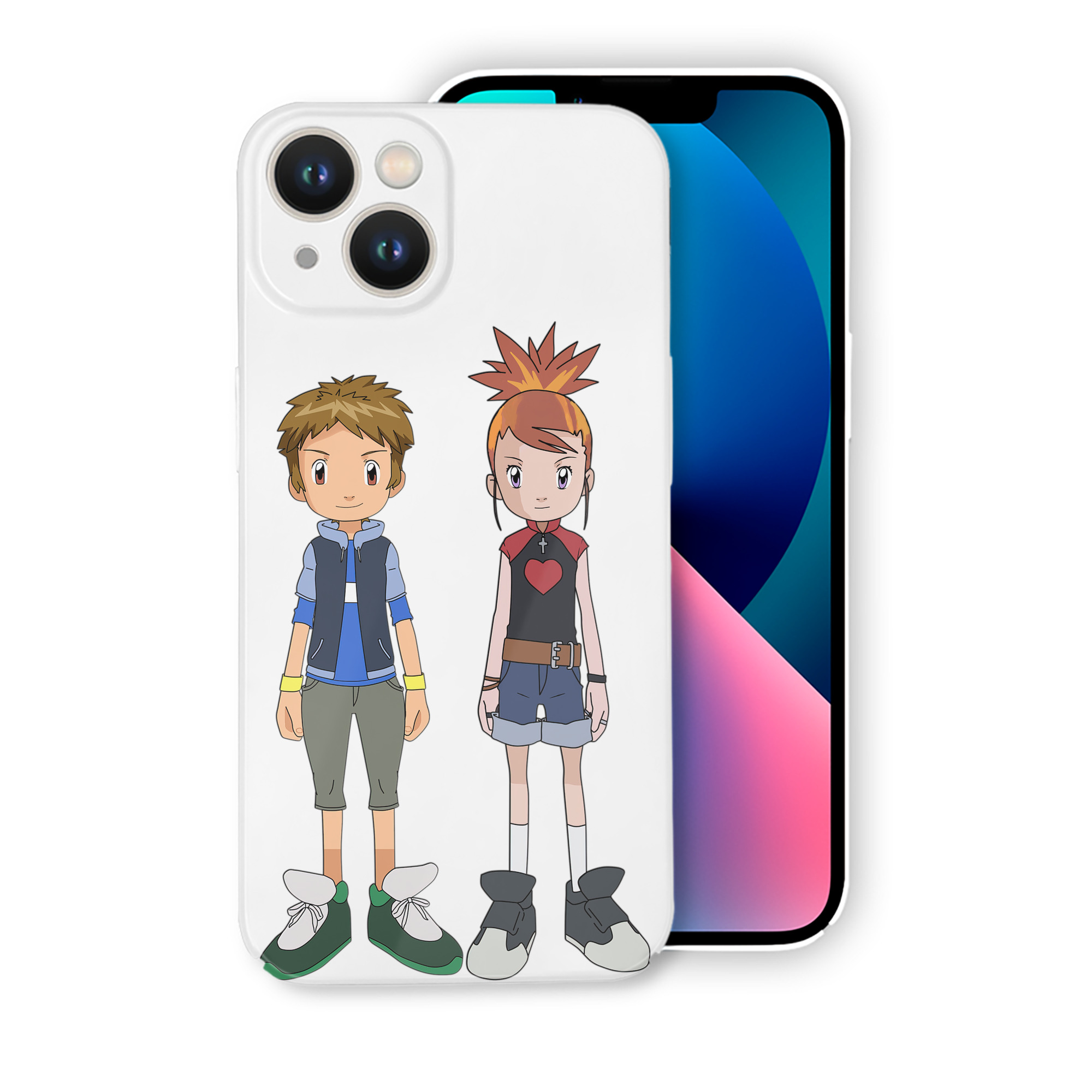 （画像用） Digimon デジタルモンスター/デジモン 【iPhone 14シリーズ対応】ハードケース