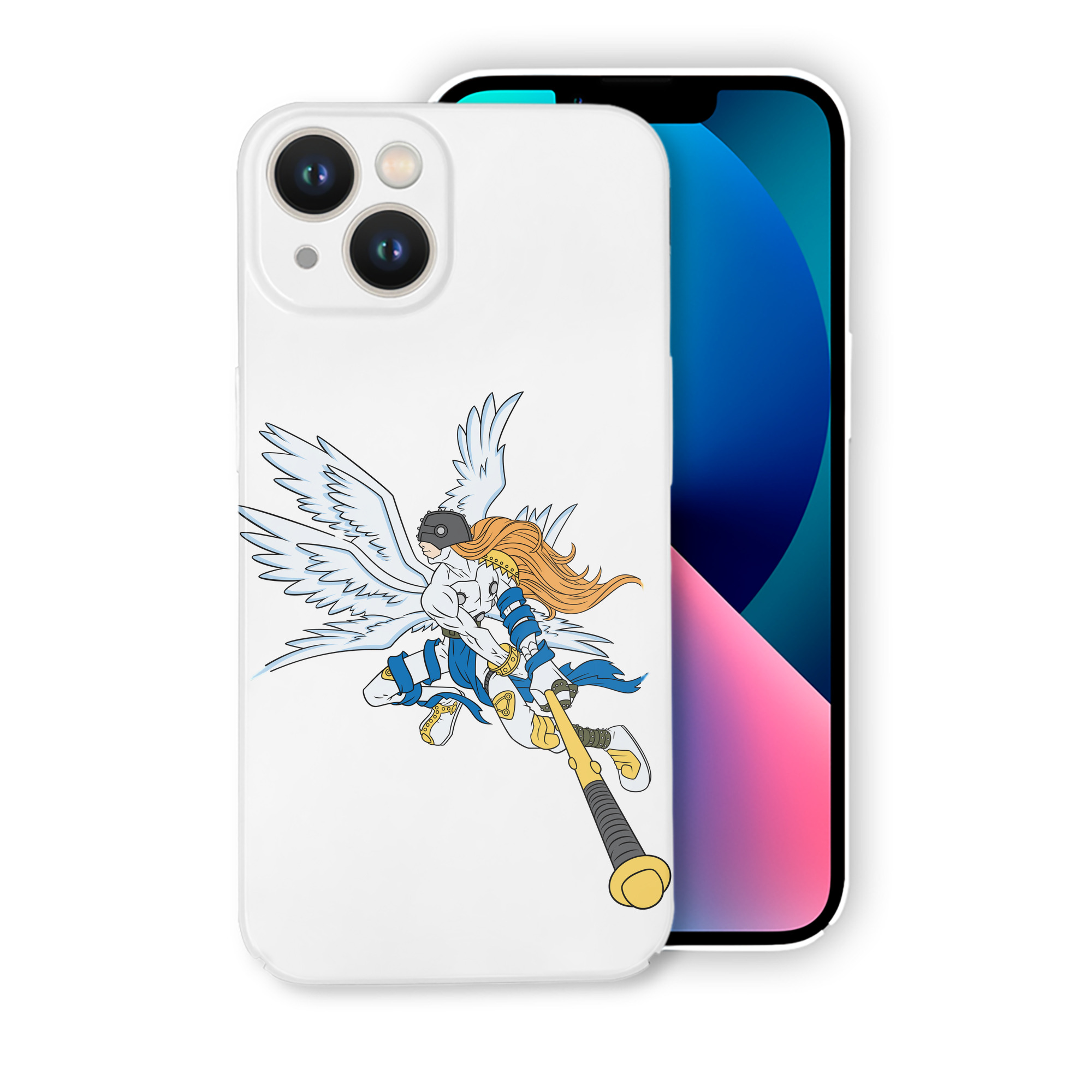 （画像用） Digimon デジタルモンスター/デジモン 【iPhone 14シリーズ対応】ハードケース