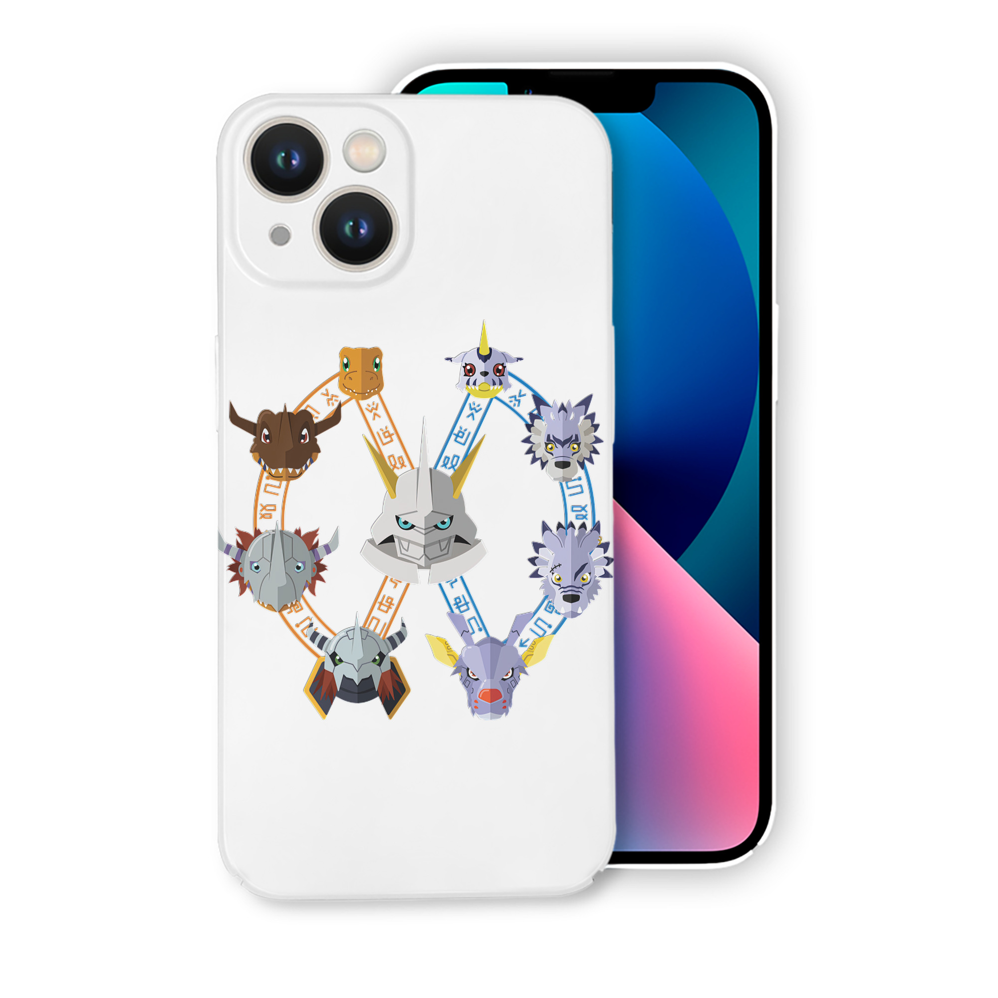 （画像用） Digimon デジタルモンスター/デジモン 【iPhone 14シリーズ対応】ハードケース