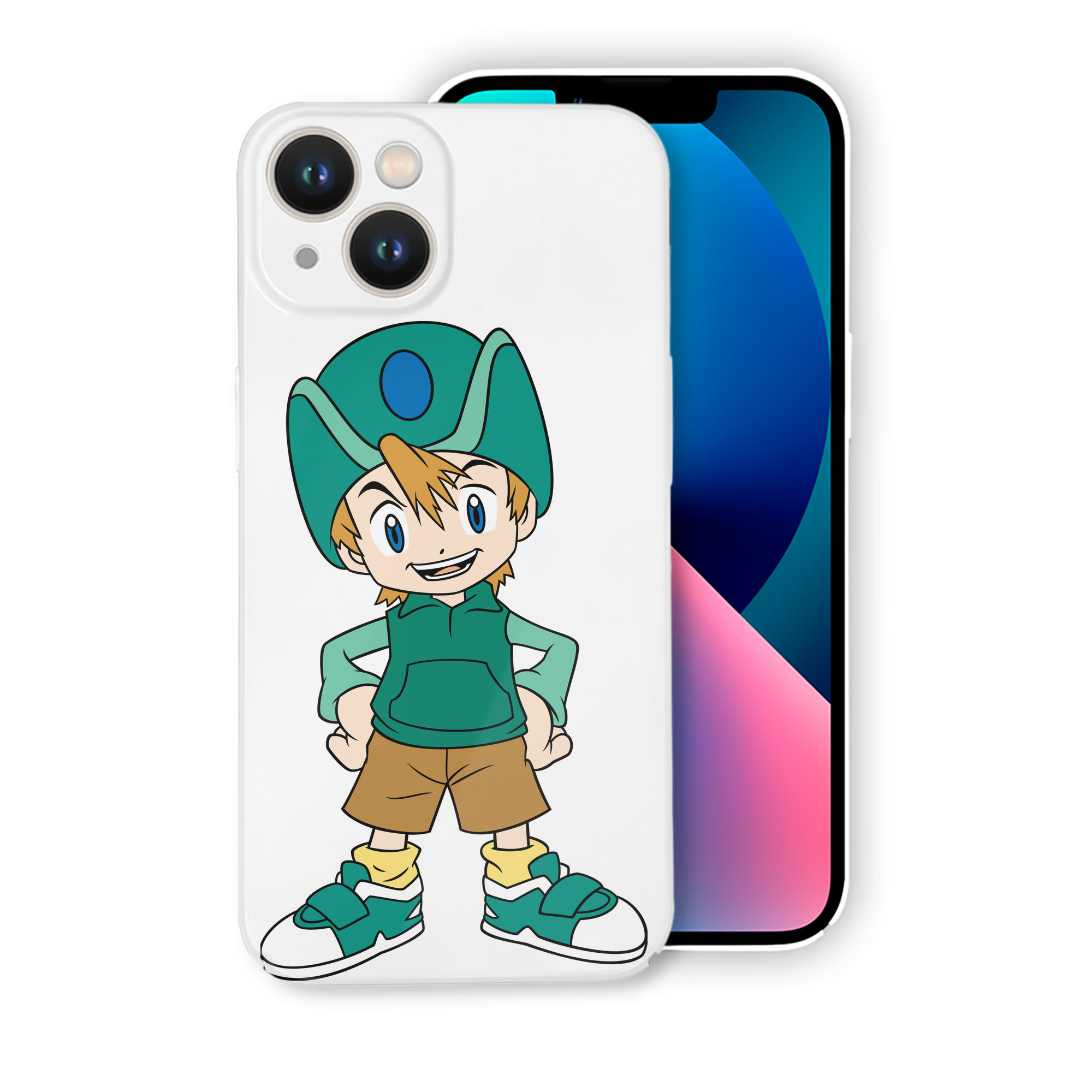 （画像用） Digimon デジタルモンスター/デジモン 【iPhone 14シリーズ対応】ハードケース