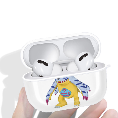 Digimon デジタルモンスター/デジモン 【AirPods Pro用】ハードシェル保護ケース 耐衝撃・防指紋・カラビナ付き商品仕様