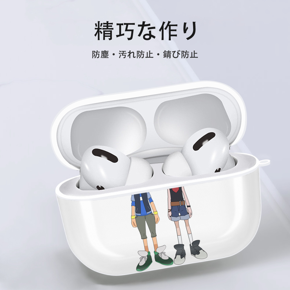 Digimon デジタルモンスター/デジモン 【AirPods Pro用】ハードシェル保護ケース 耐衝撃・防指紋・カラビナ付き商品仕様