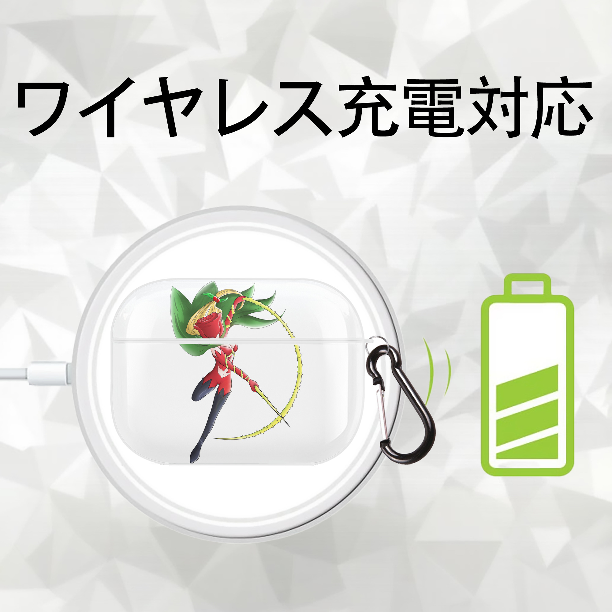Digimon デジタルモンスター/デジモン 【AirPods Pro用】ハードシェル保護ケース 耐衝撃・防指紋・カラビナ付き商品仕様