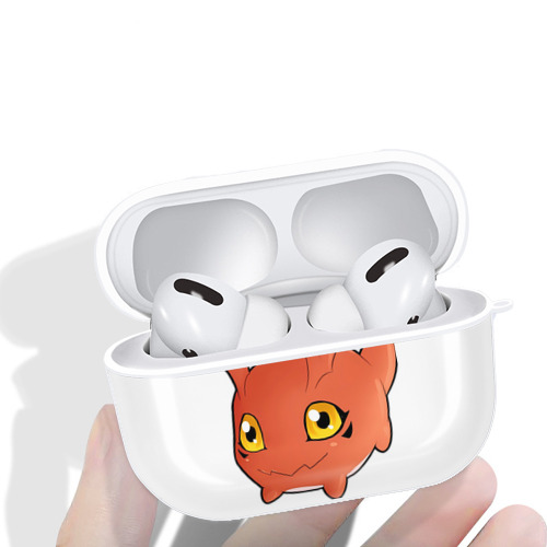 Digimon デジタルモンスター/デジモン 【AirPods Pro用】ハードシェル保護ケース 耐衝撃・防指紋・カラビナ付き商品仕様
