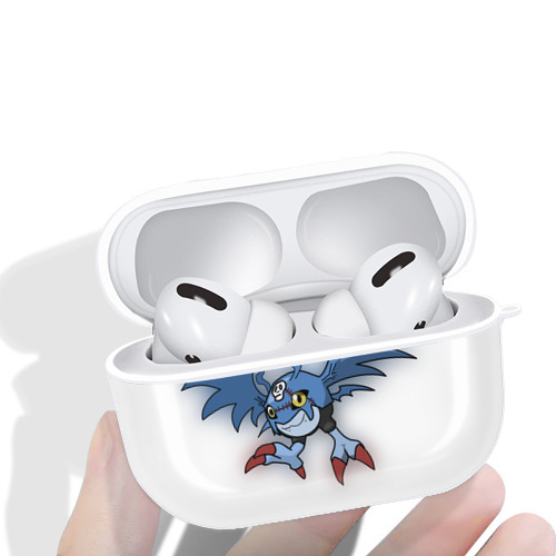 Digimon デジタルモンスター/デジモン 【AirPods Pro用】ハードシェル保護ケース 耐衝撃・防指紋・カラビナ付き商品仕様