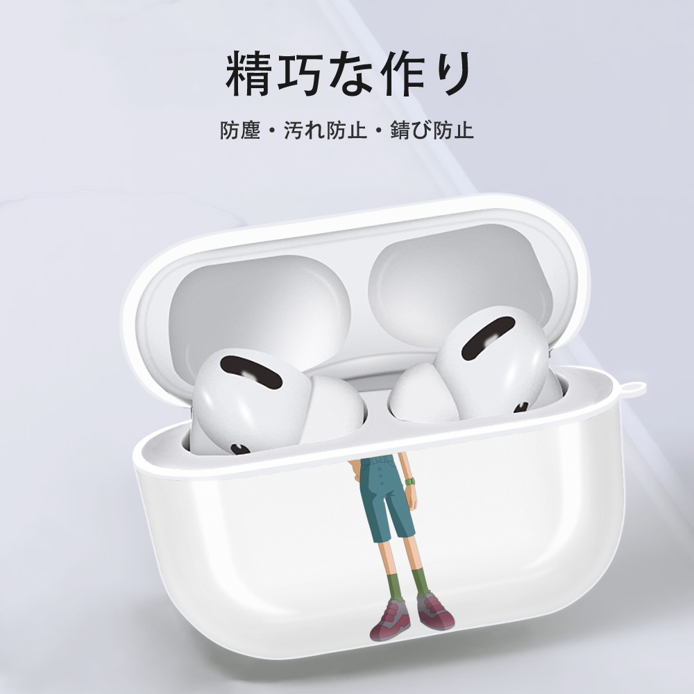 Digimon デジタルモンスター/デジモン 【AirPods Pro用】ハードシェル保護ケース 耐衝撃・防指紋・カラビナ付き商品仕様