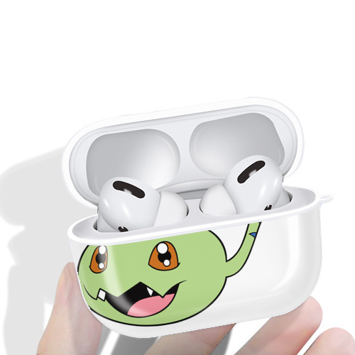 Digimon デジタルモンスター/デジモン 【AirPods Pro用】ハードシェル保護ケース 耐衝撃・防指紋・カラビナ付き商品仕様