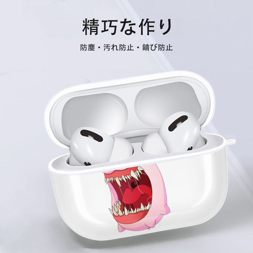 Digimon デジタルモンスター/デジモン 【AirPods Pro用】ハードシェル保護ケース 耐衝撃・防指紋・カラビナ付き商品仕様