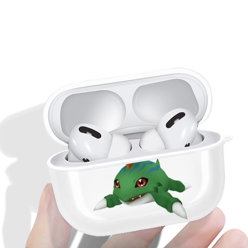 Digimon デジタルモンスター/デジモン 【AirPods Pro用】ハードシェル保護ケース 耐衝撃・防指紋・カラビナ付き商品仕様