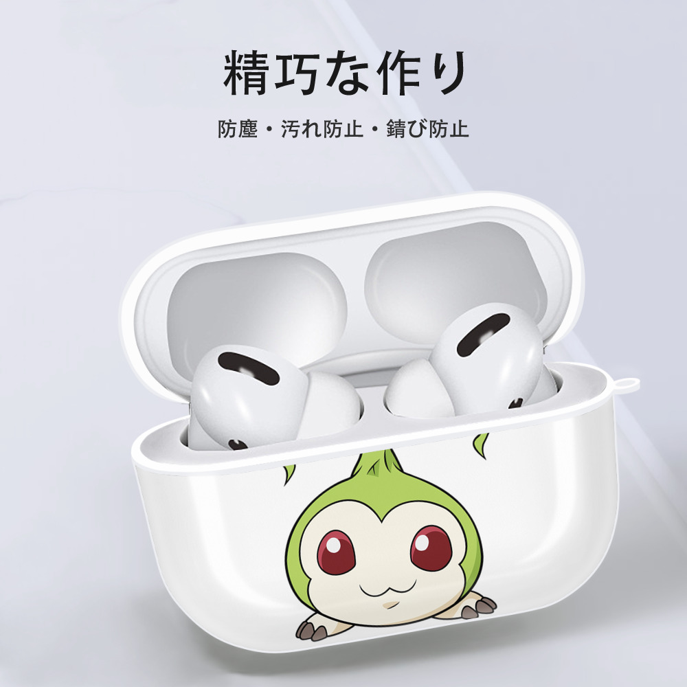 Digimon デジタルモンスター/デジモン 【AirPods Pro用】ハードシェル保護ケース 耐衝撃・防指紋・カラビナ付き商品仕様