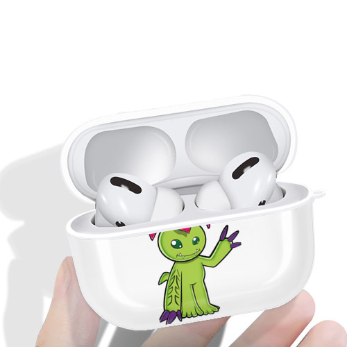 Digimon デジタルモンスター/デジモン 【AirPods Pro用】ハードシェル保護ケース 耐衝撃・防指紋・カラビナ付き商品仕様