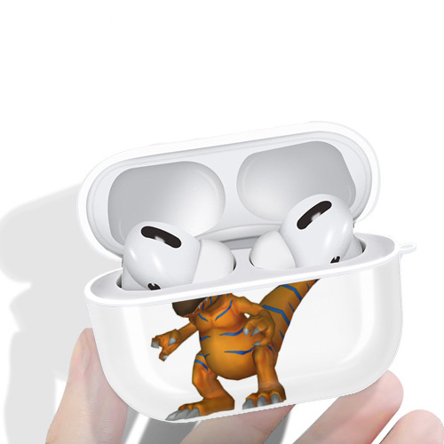 Digimon デジタルモンスター/デジモン 【AirPods Pro用】ハードシェル保護ケース 耐衝撃・防指紋・カラビナ付き商品仕様