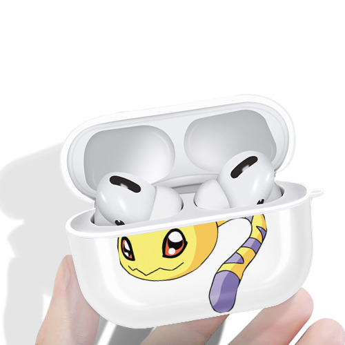 Digimon デジタルモンスター/デジモン 【AirPods Pro用】ハードシェル保護ケース 耐衝撃・防指紋・カラビナ付き商品仕様